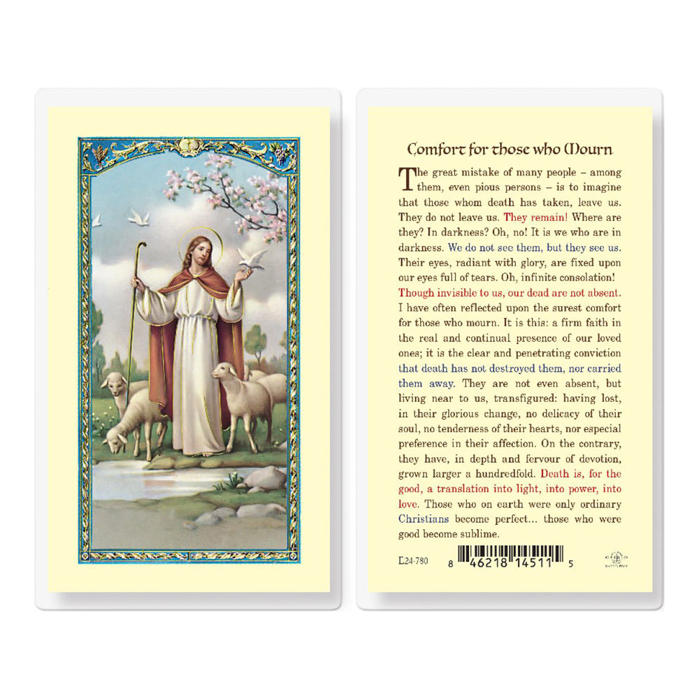 Comfort For Those Who Mourn - Prayer Card