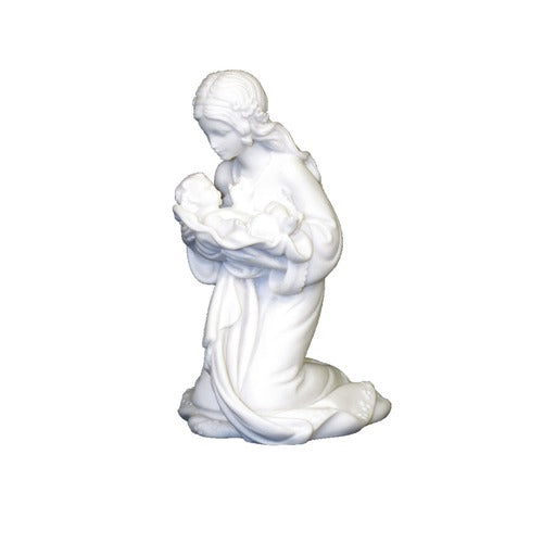 Italian Madonna & Child Statue - 4"