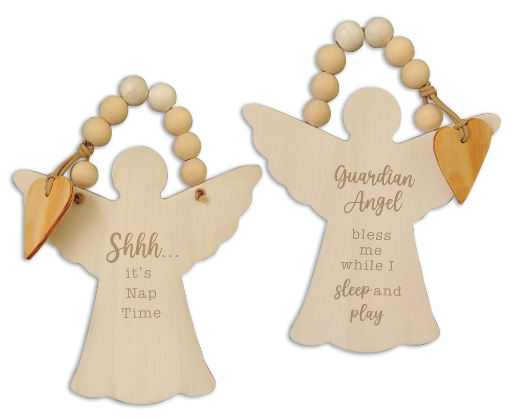 Kids Guardian Angel Double Sided Door Hanger