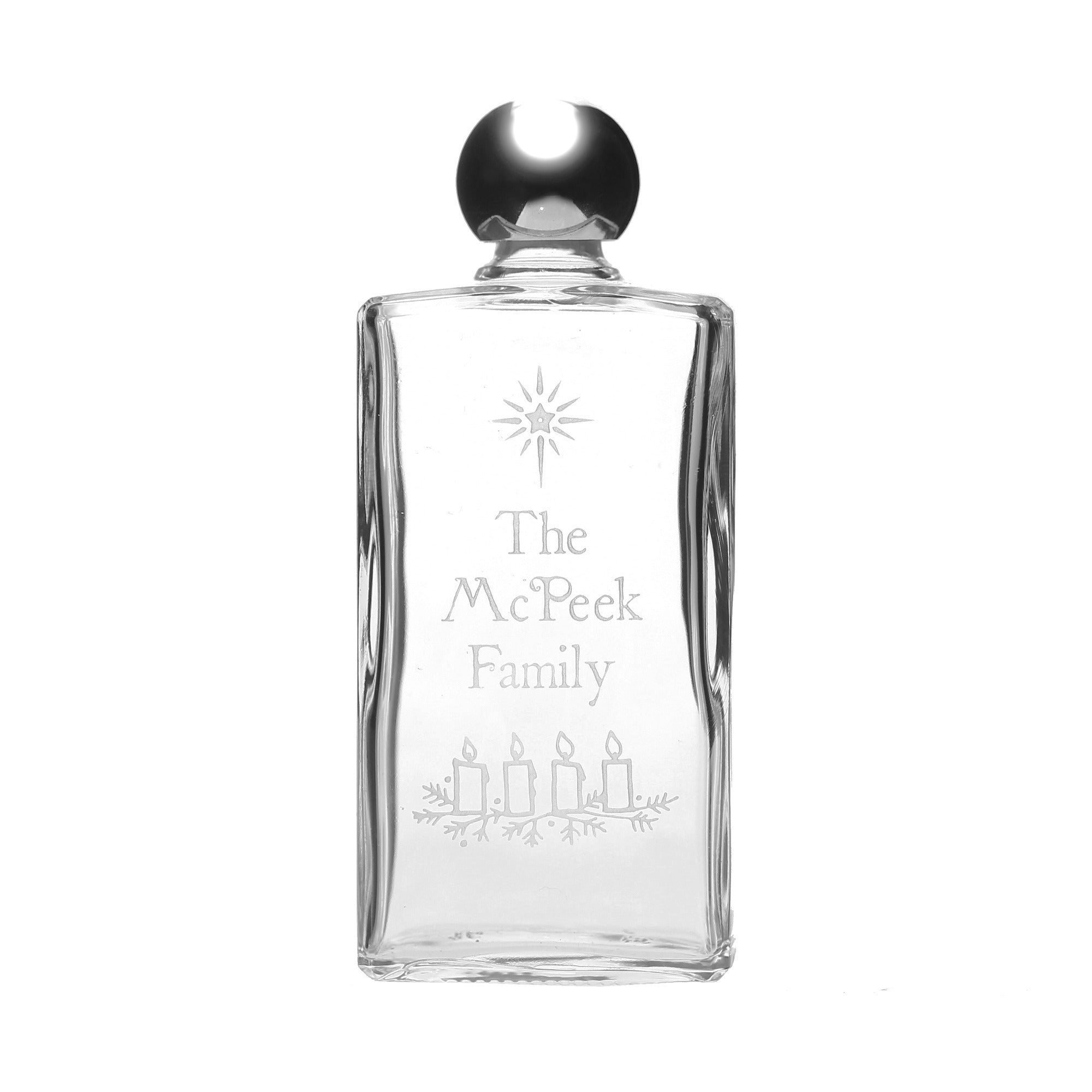 Personalized Advent Holy Water Bottle