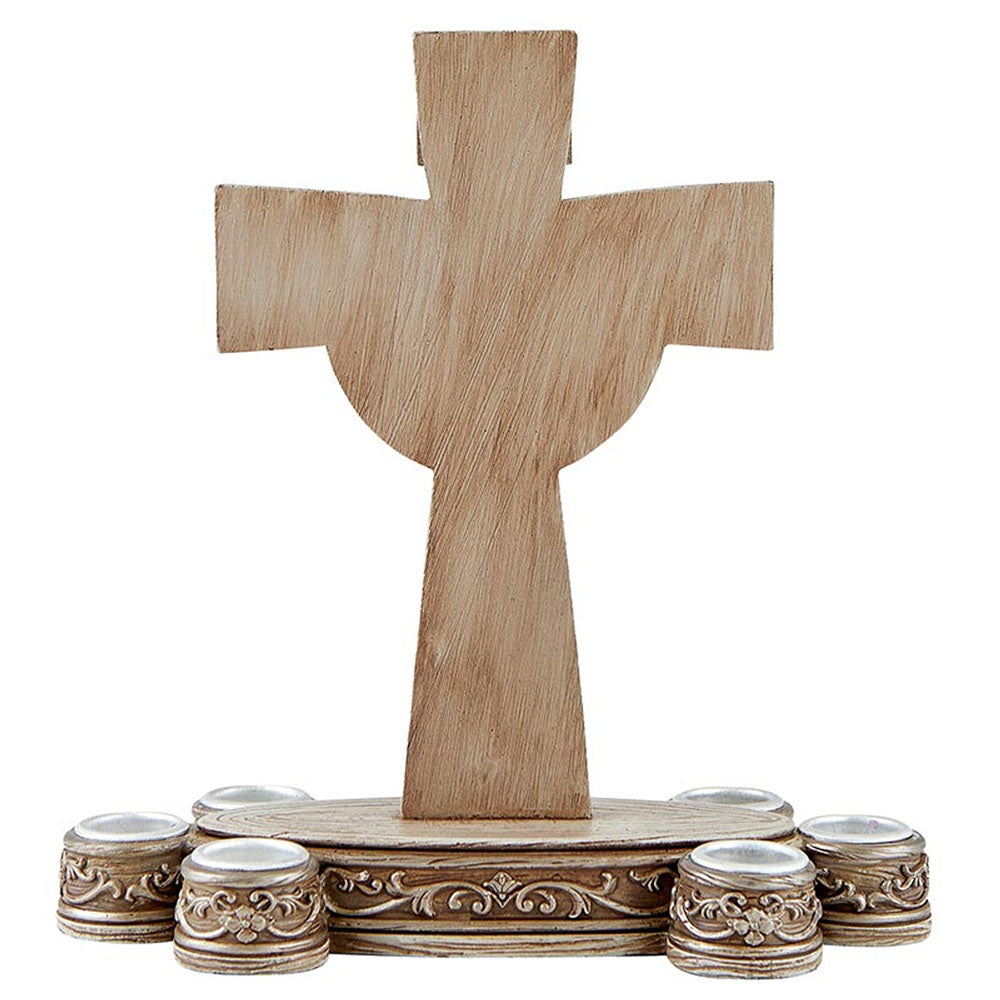 Crucifix Lenten Candleholder