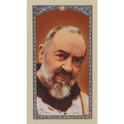 Prayer to St. Pio - Prayer Card
