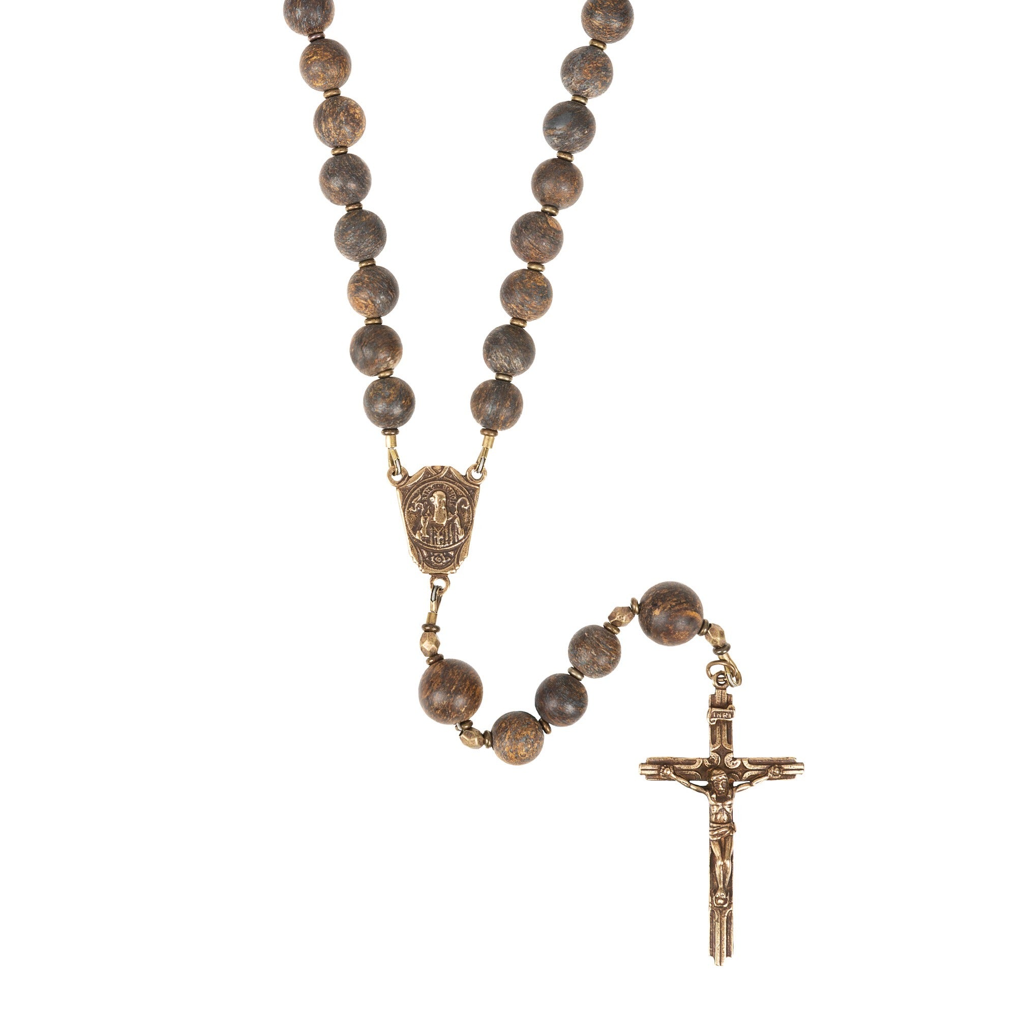 Bronzite St. Benedict Rosary