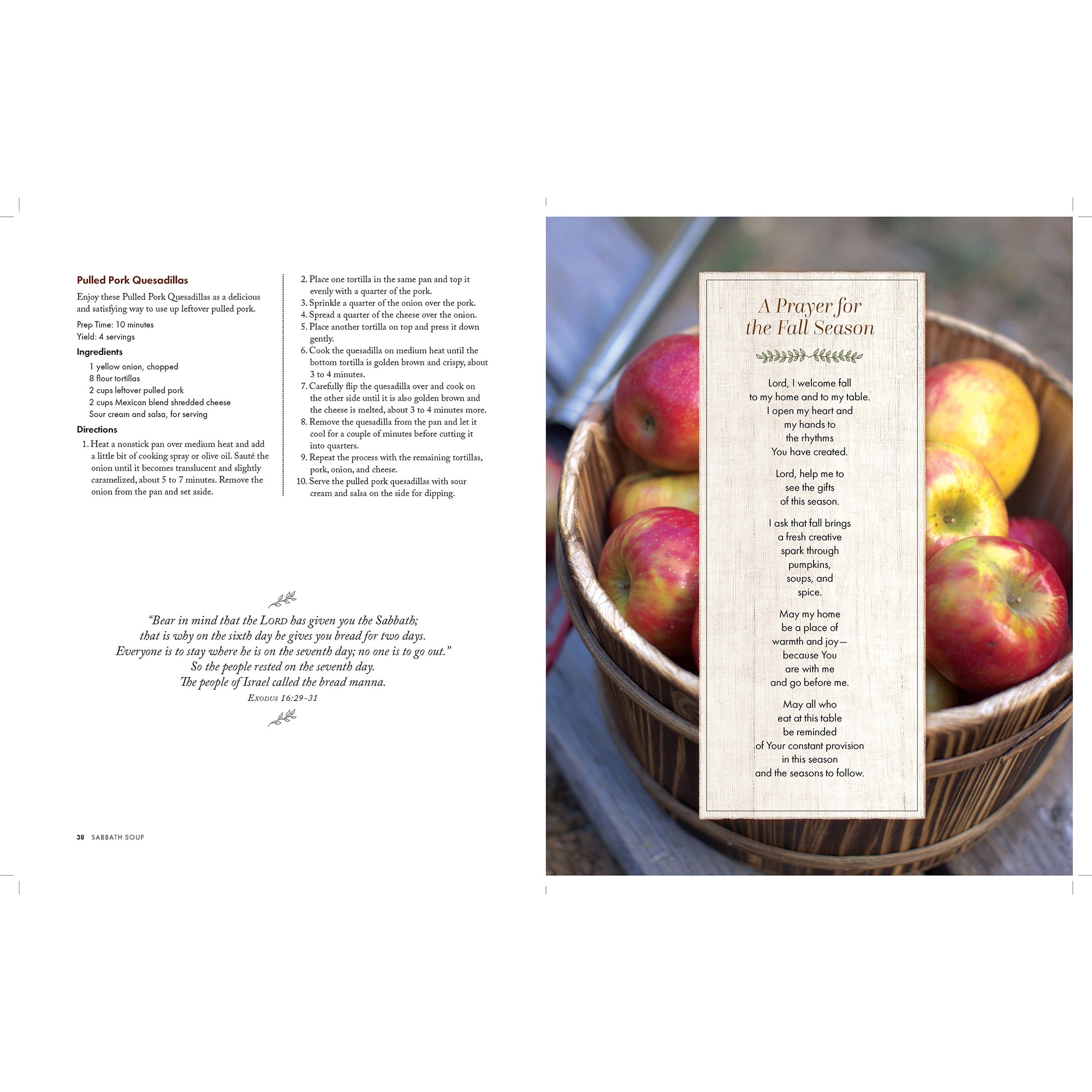 Sabbath Soup: Weekly Menus and Rhythms to Make Space for a Day of Rest