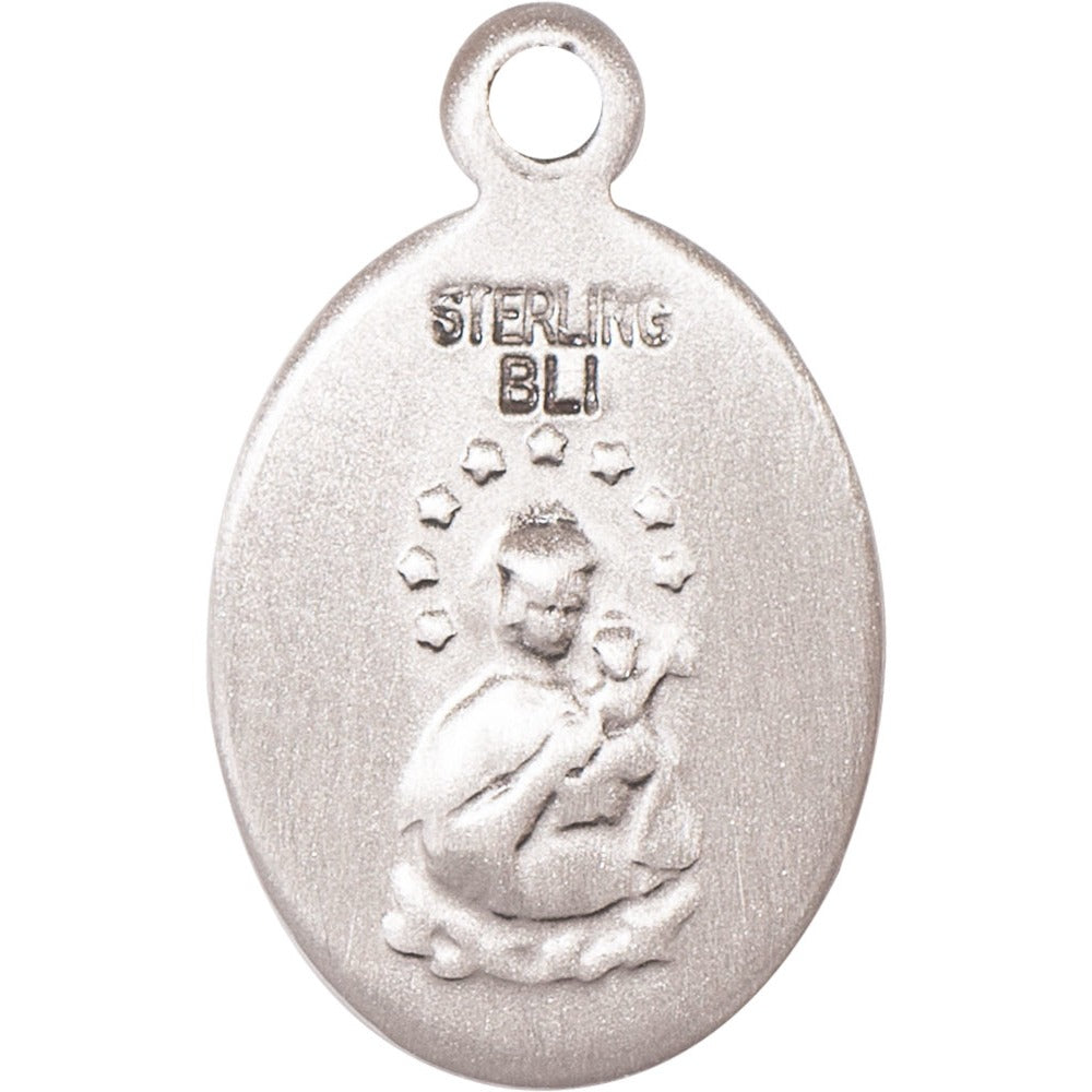 Sterling Silver Scapular Petite Pendant - 2511819