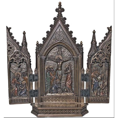 Crucifixion Triptych 8' Inch