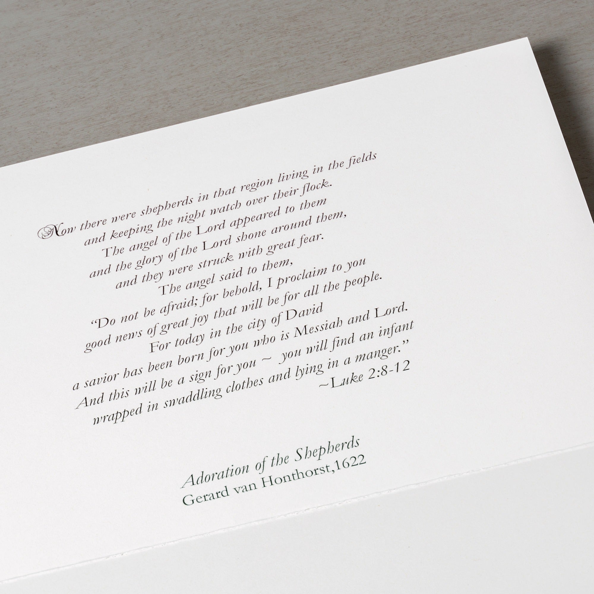 Adoration of the Shepherds Christmas Cards - Set of 20