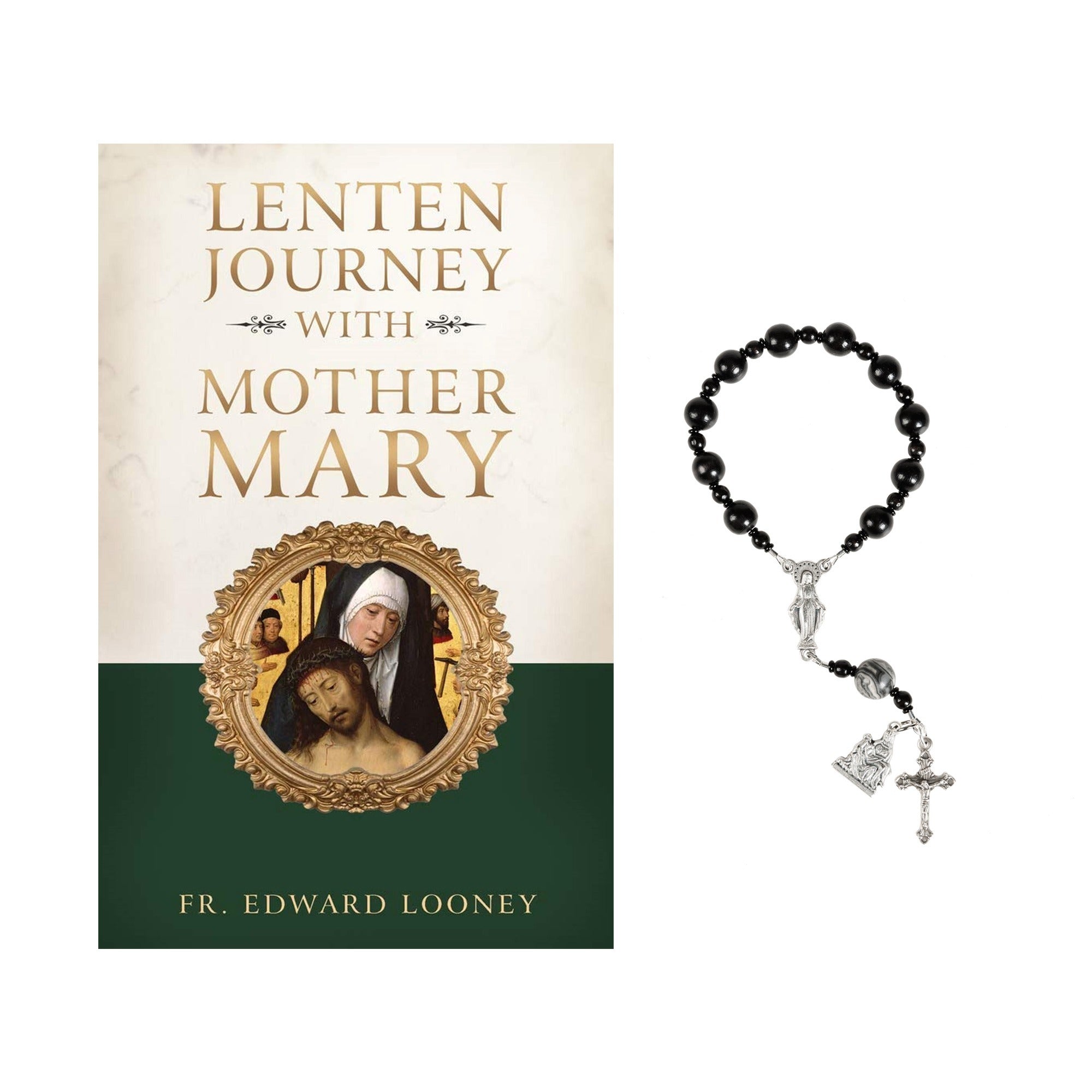 A Lenten Journey With Mother Mary & Sorrowful Our Lady Rosary Decade (Gift Set)