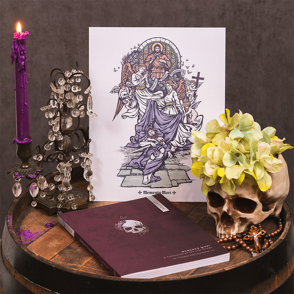 Memento Mori: An Advent Companion & Memento Mori: The Last Battle Unframed Print - Gift Set