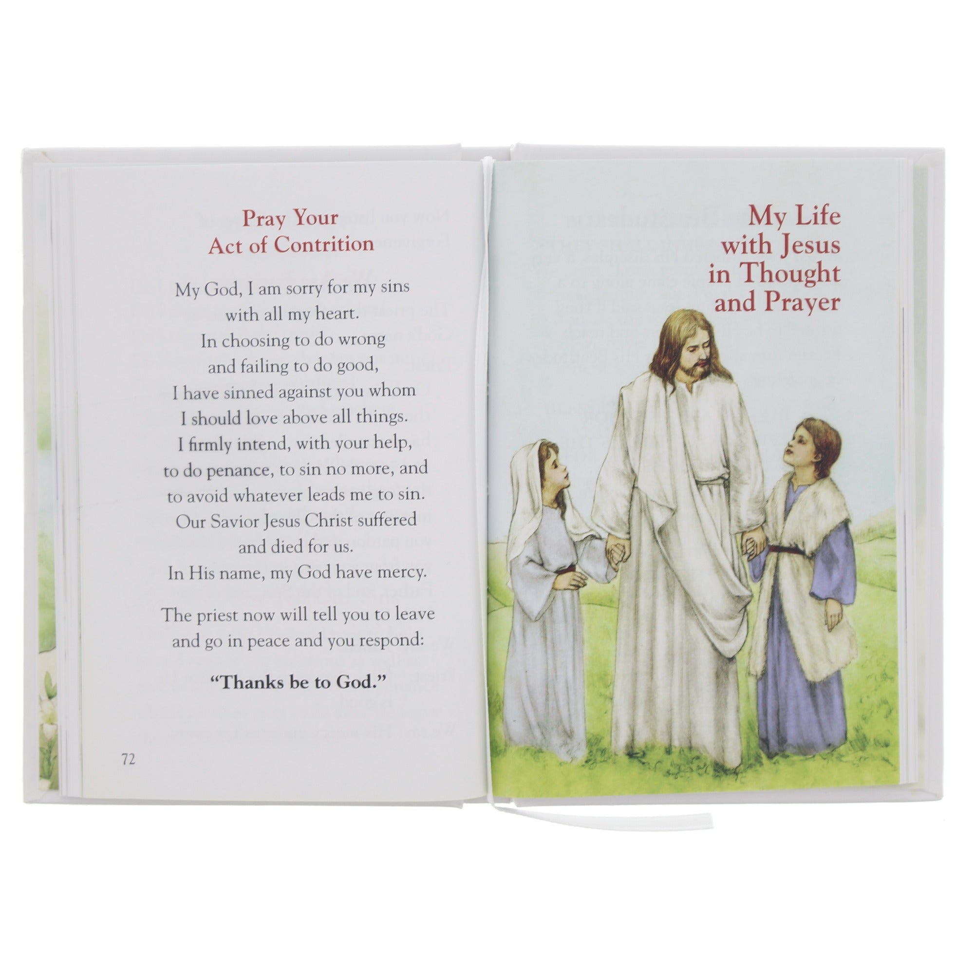First Communion Prayer Book For Girls