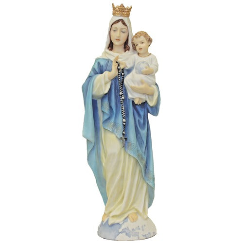 Our Lady of the Rosary Statue 10"