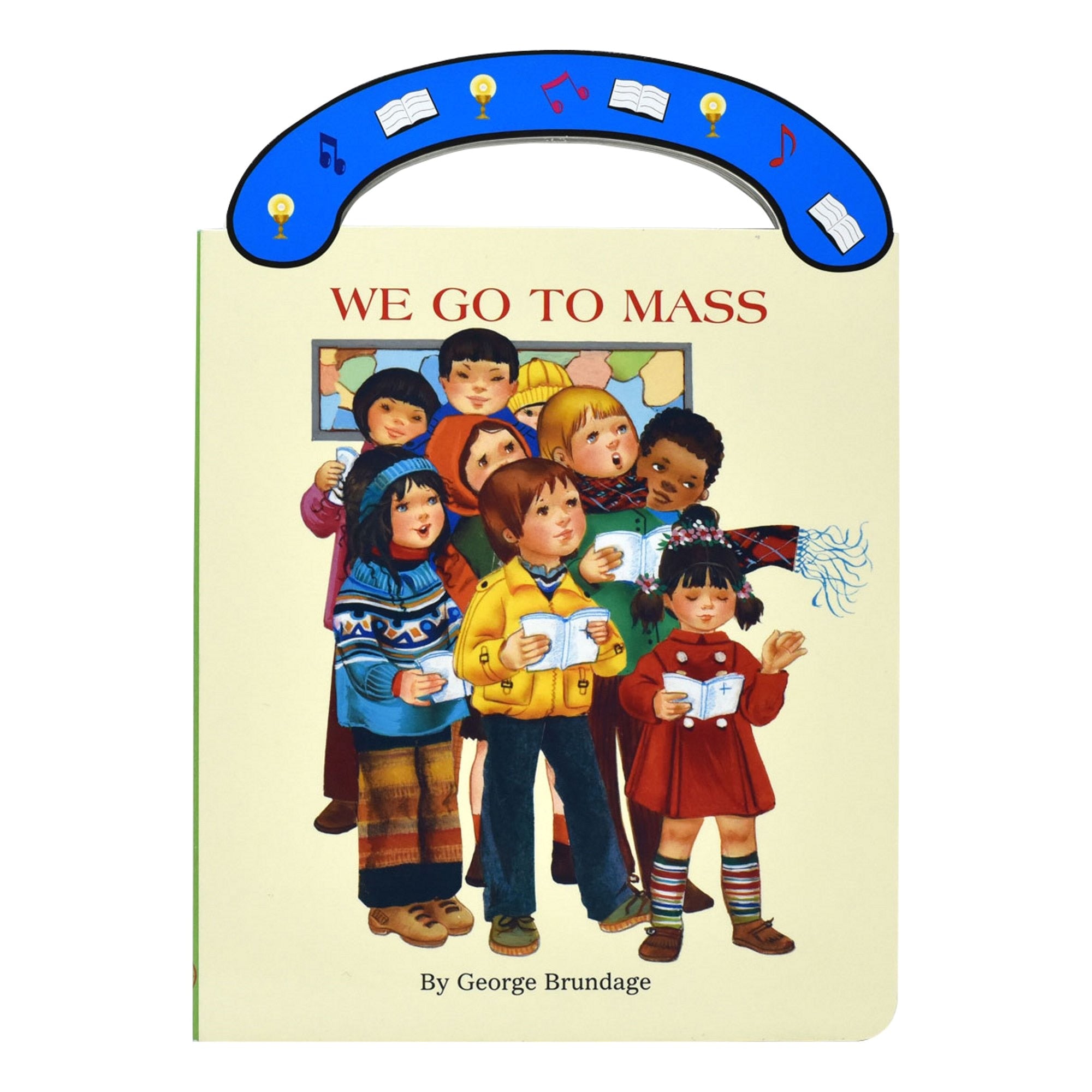 We Go To Mass Board Book