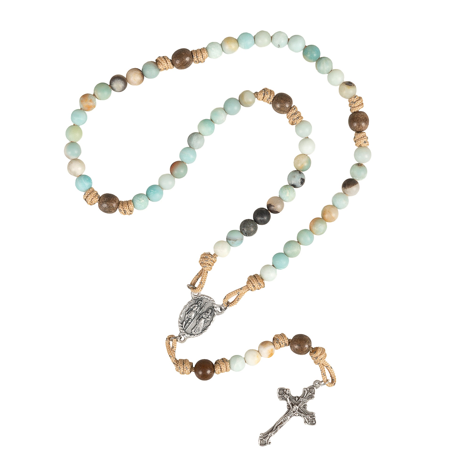 St. Isidore & Maria Paracord Rosary