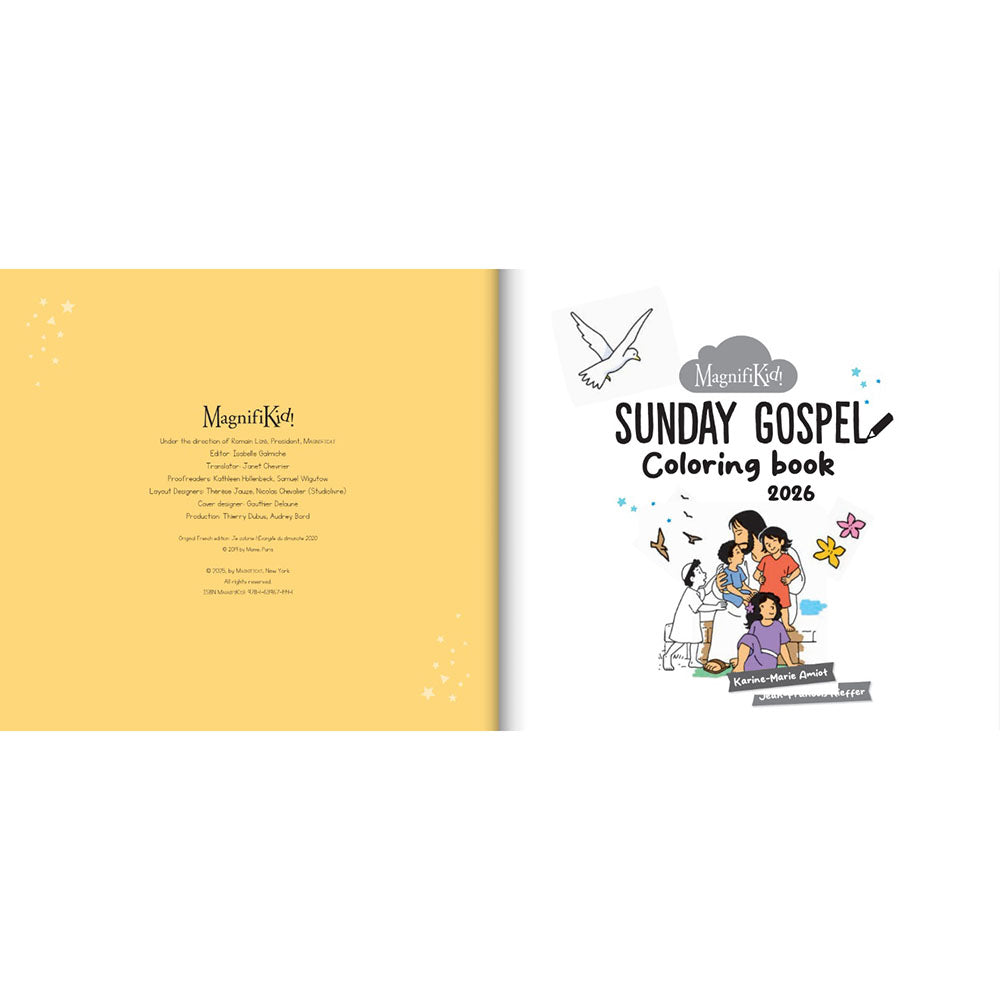 My Sunday Gospel Coloring Book 2026