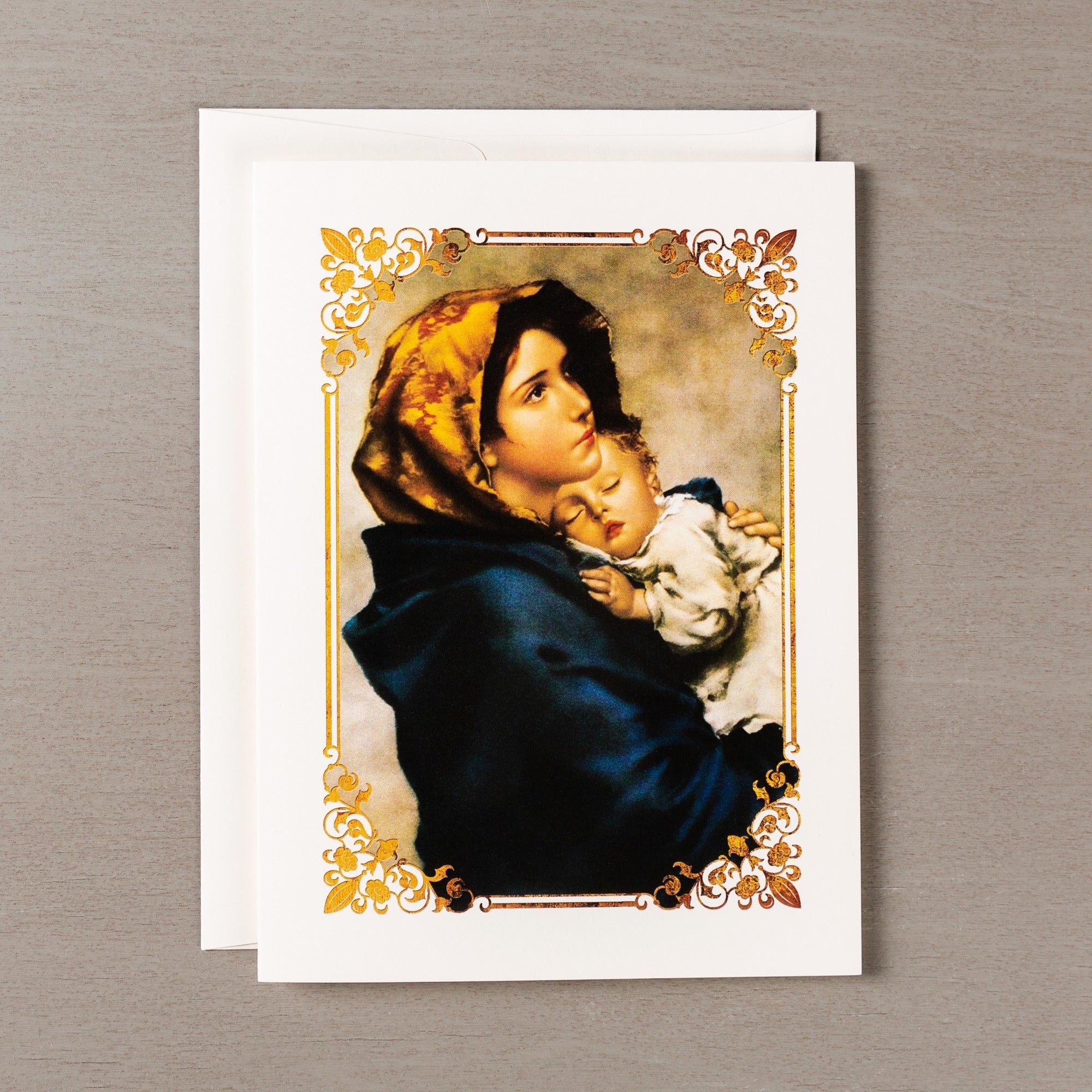 Classic Art Madonna & Child Note Cards - Set of 12