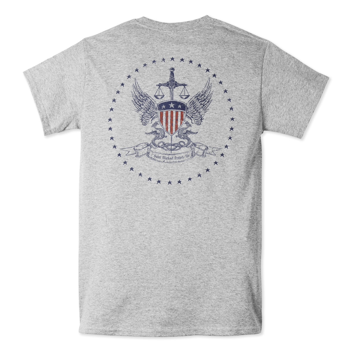 Saint Michael Protect Us T-Shirt | The Catholic Company®