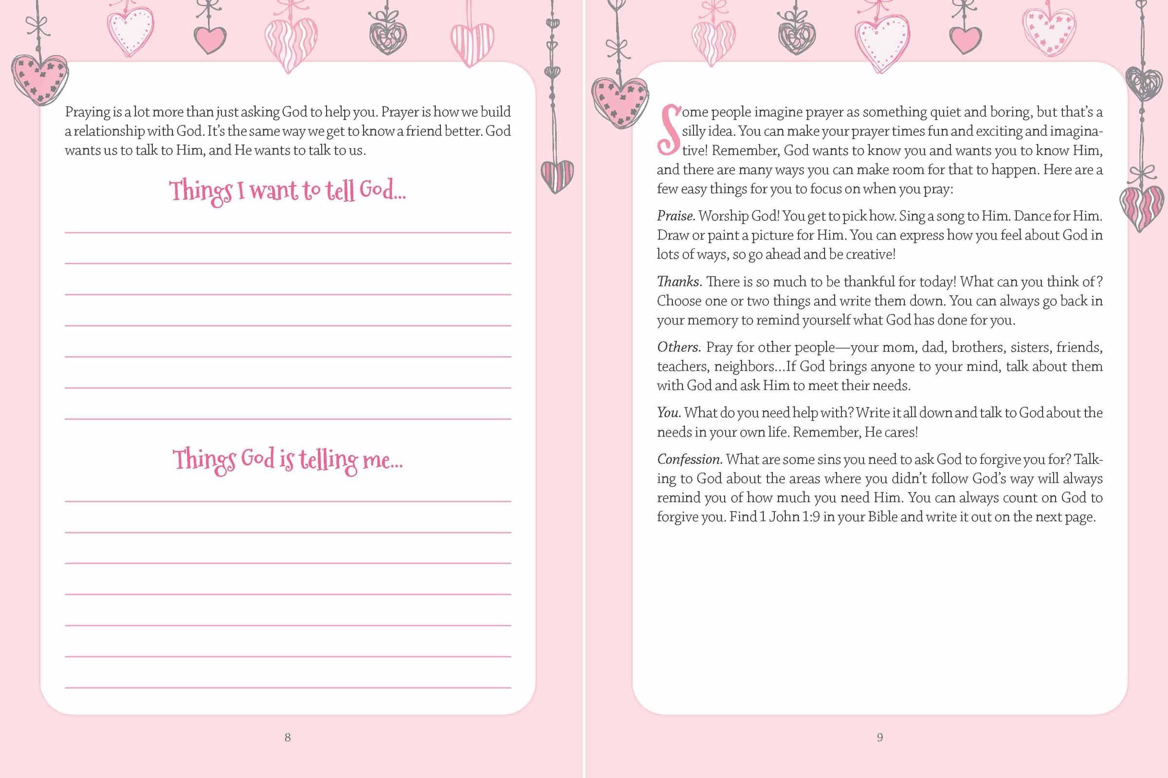 You’re God’s Girl! Prayer Journal