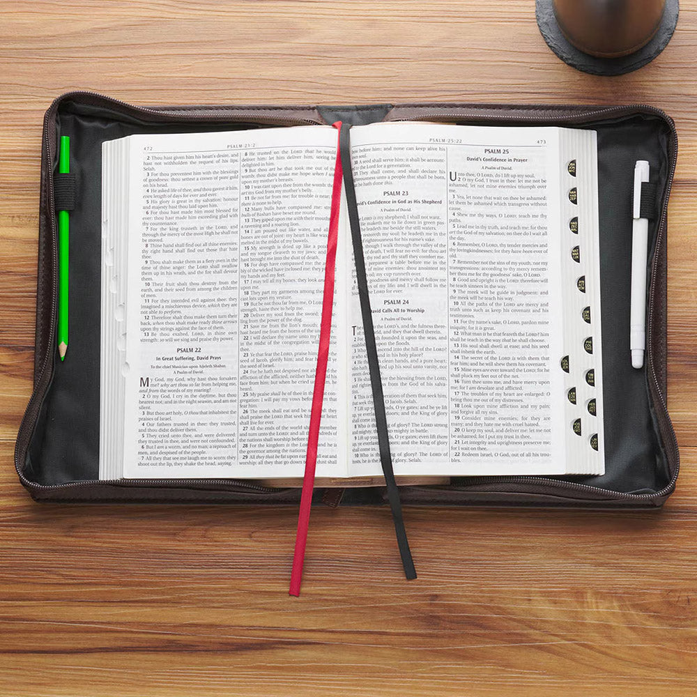 Crown of Thorns Brown Leatherette Bible Cover
