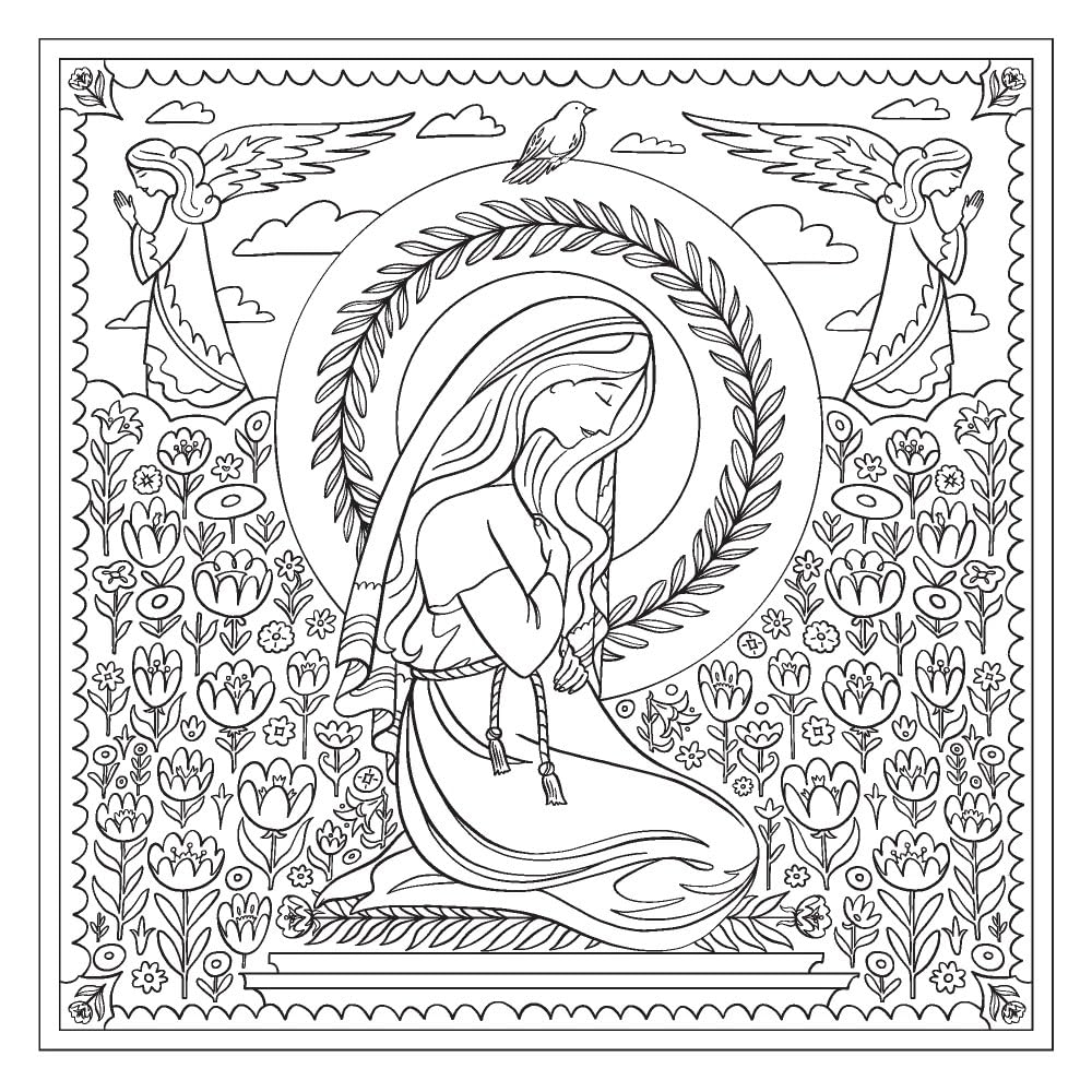 Christ Is Born: A Coloring Book with Bible Verses