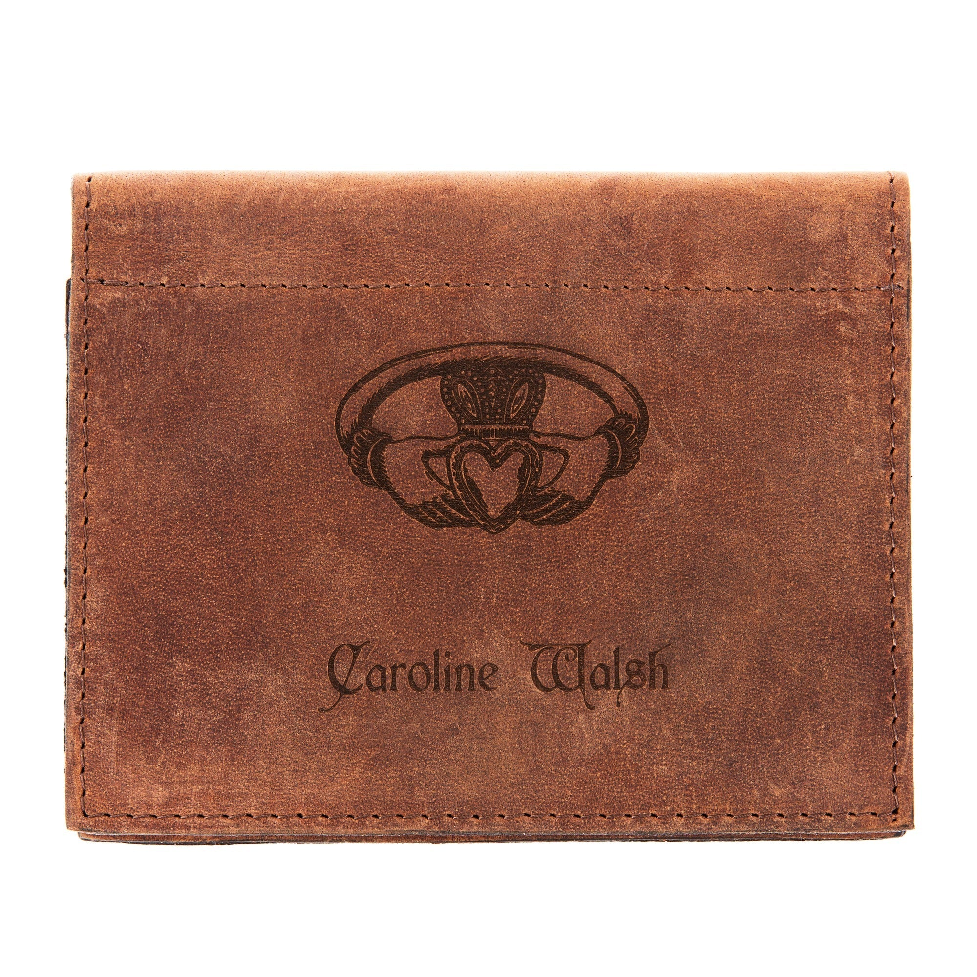 Irish Claddagh Prayer Card Holder