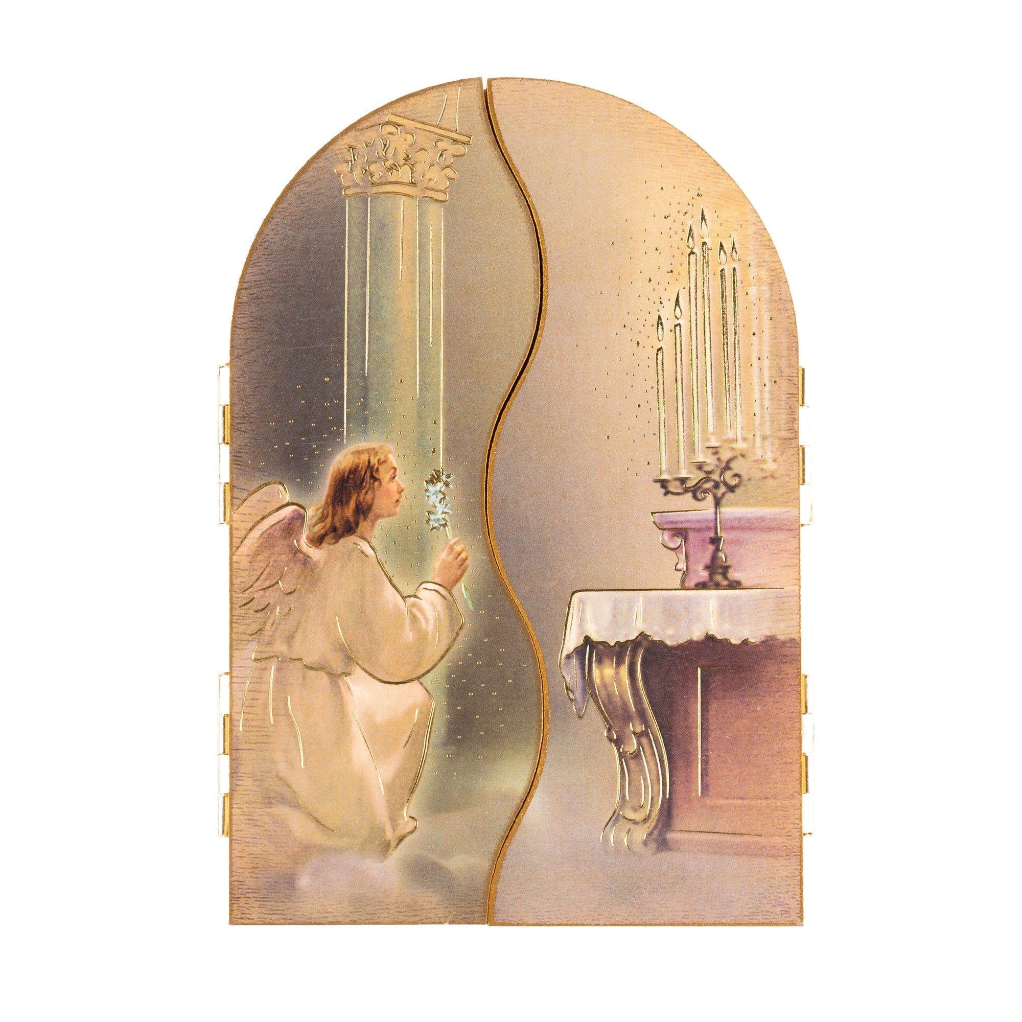 Divine Mercy & Angels Triptych