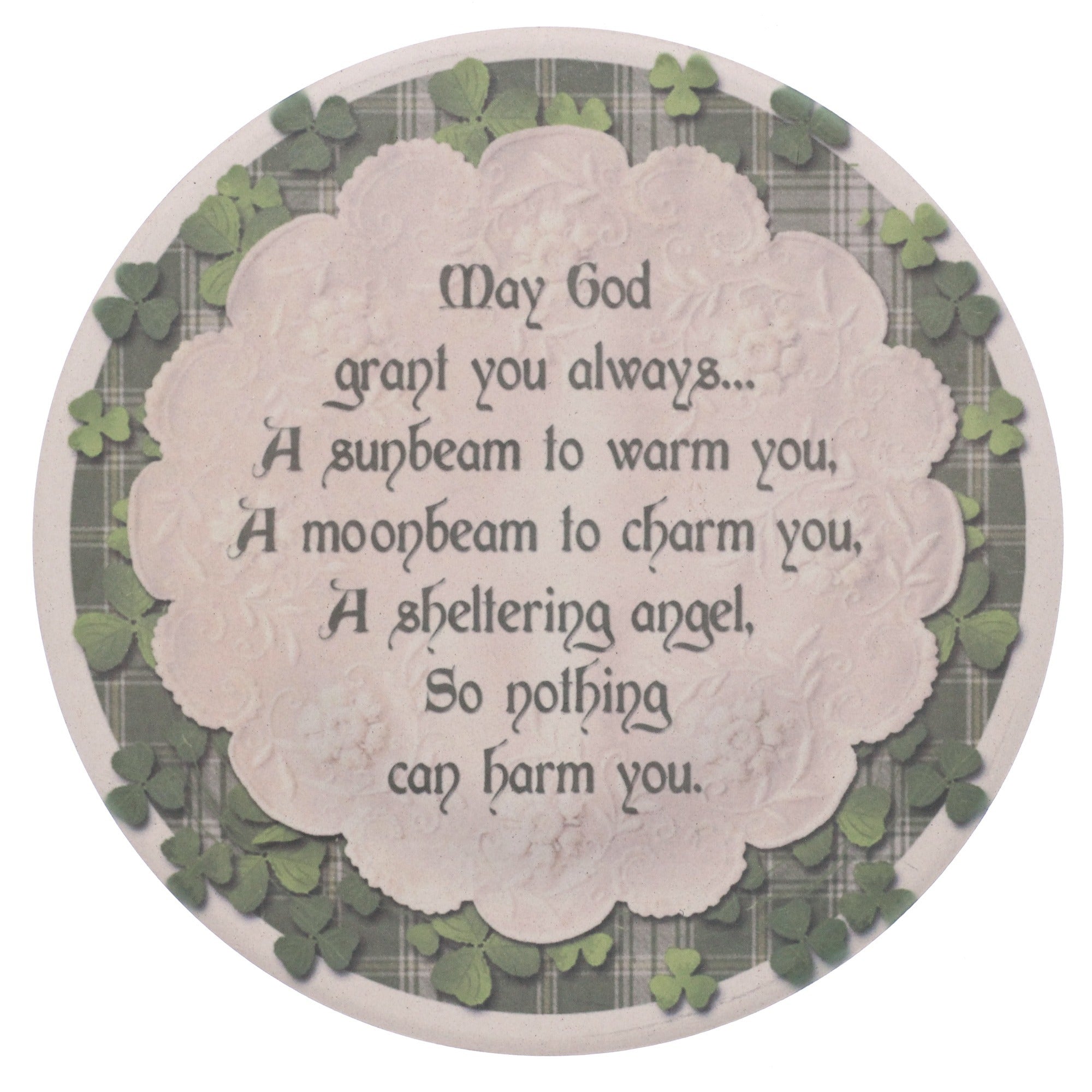 Irish Blessings Sandstone Coasters