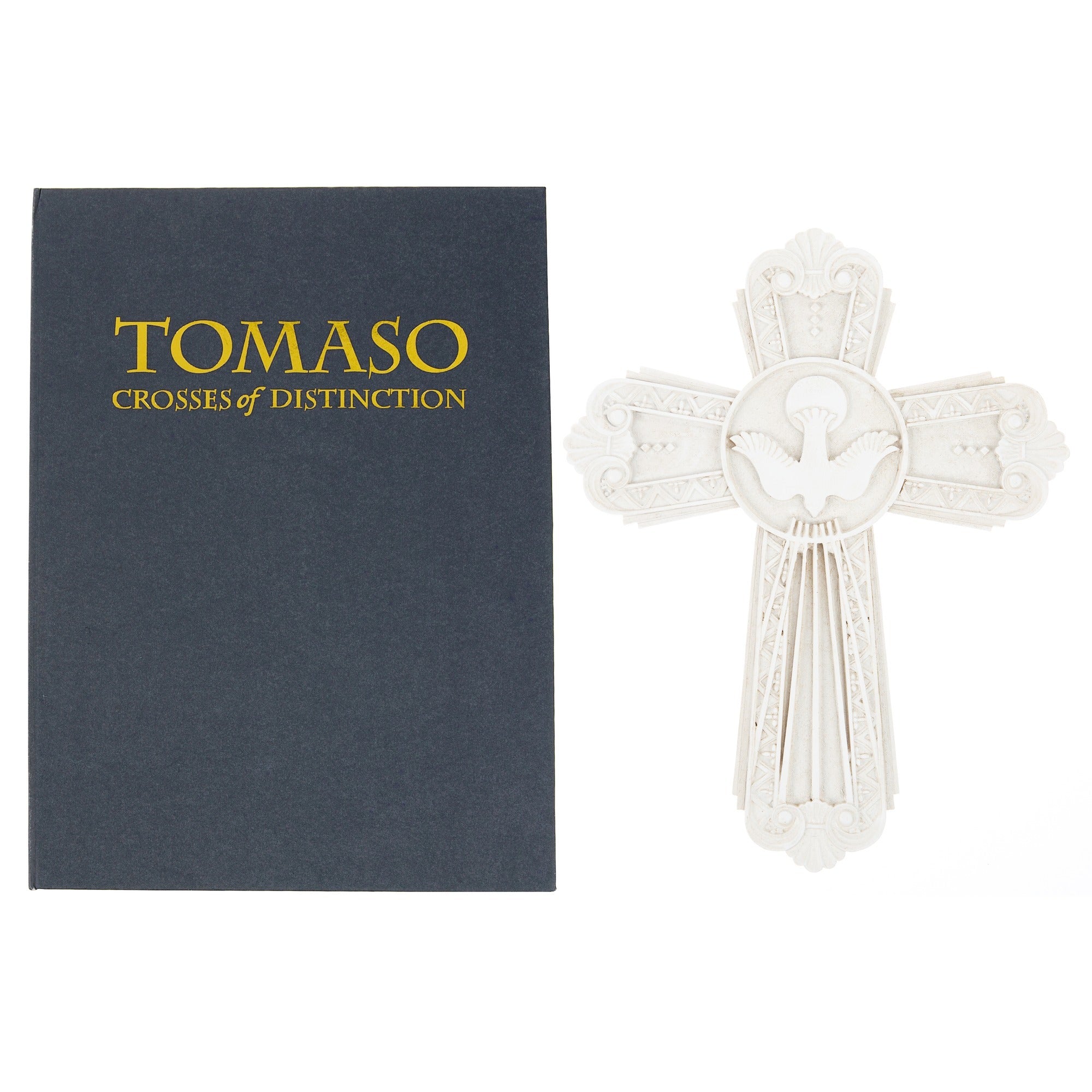 Ivory Confirmation Cross with Presentation Page