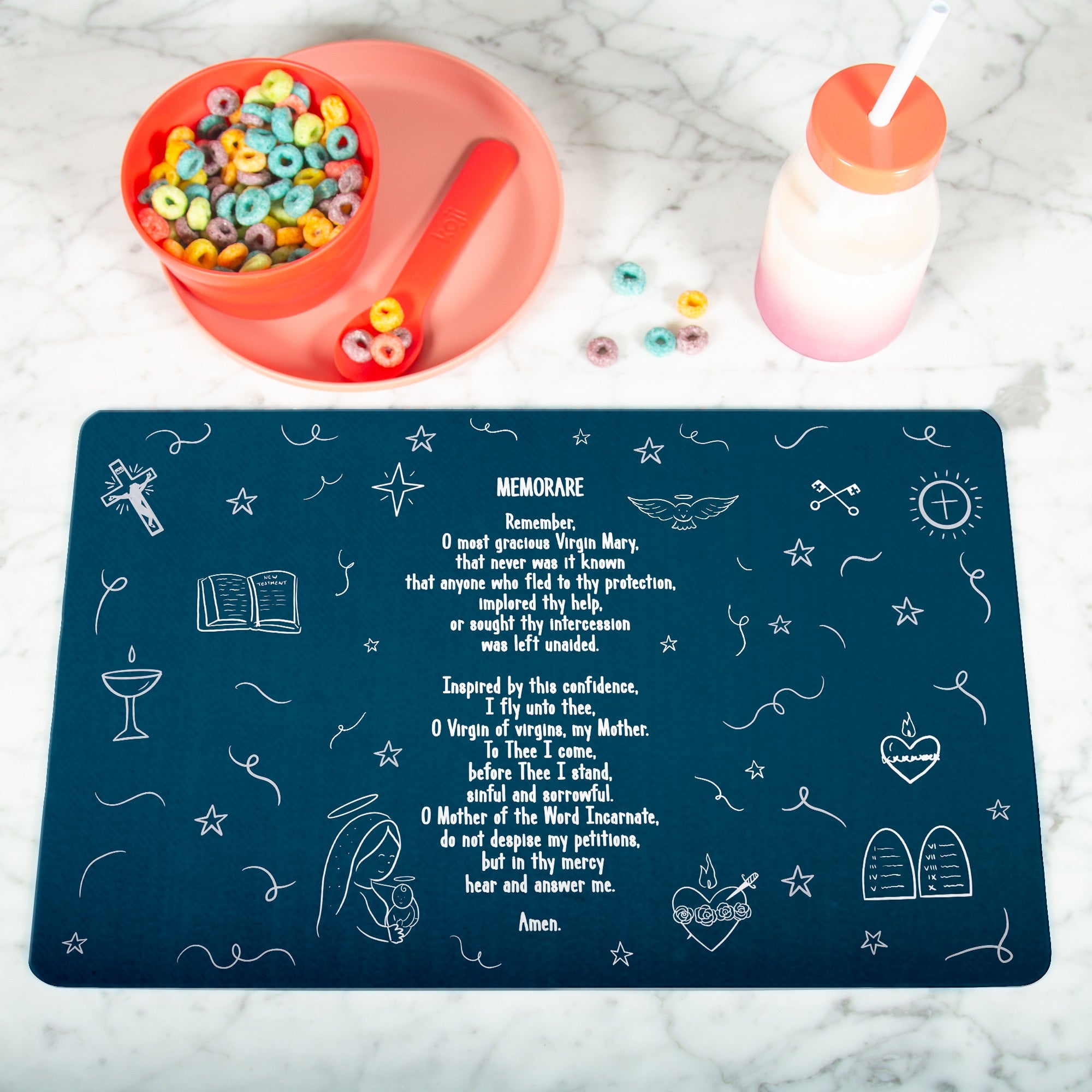 Children's Memorare Placemat