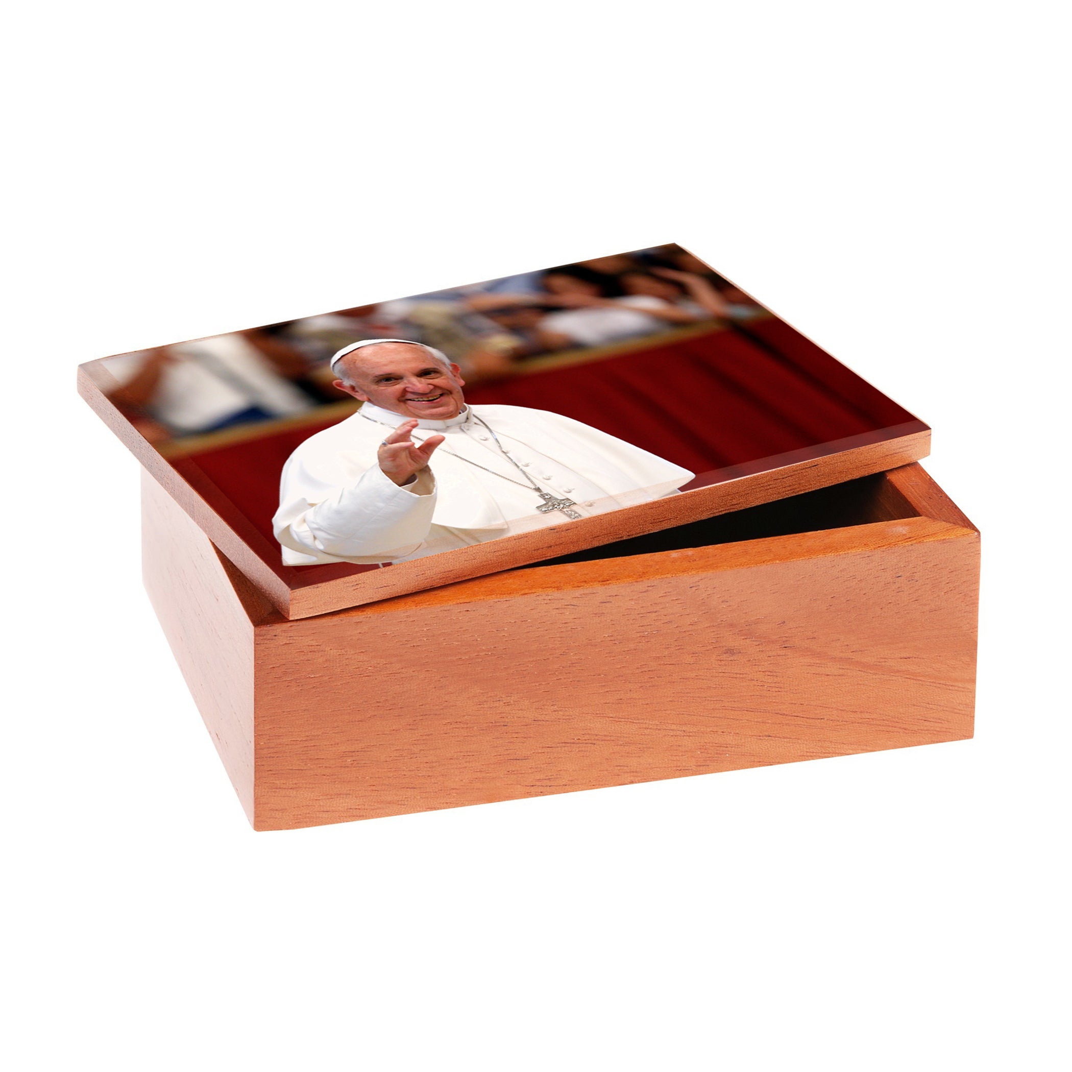 Pope Francis Rosary Box
