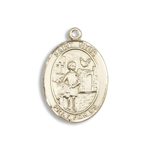 14kt Gold Filled St. Vitus Pendant w/ Chain