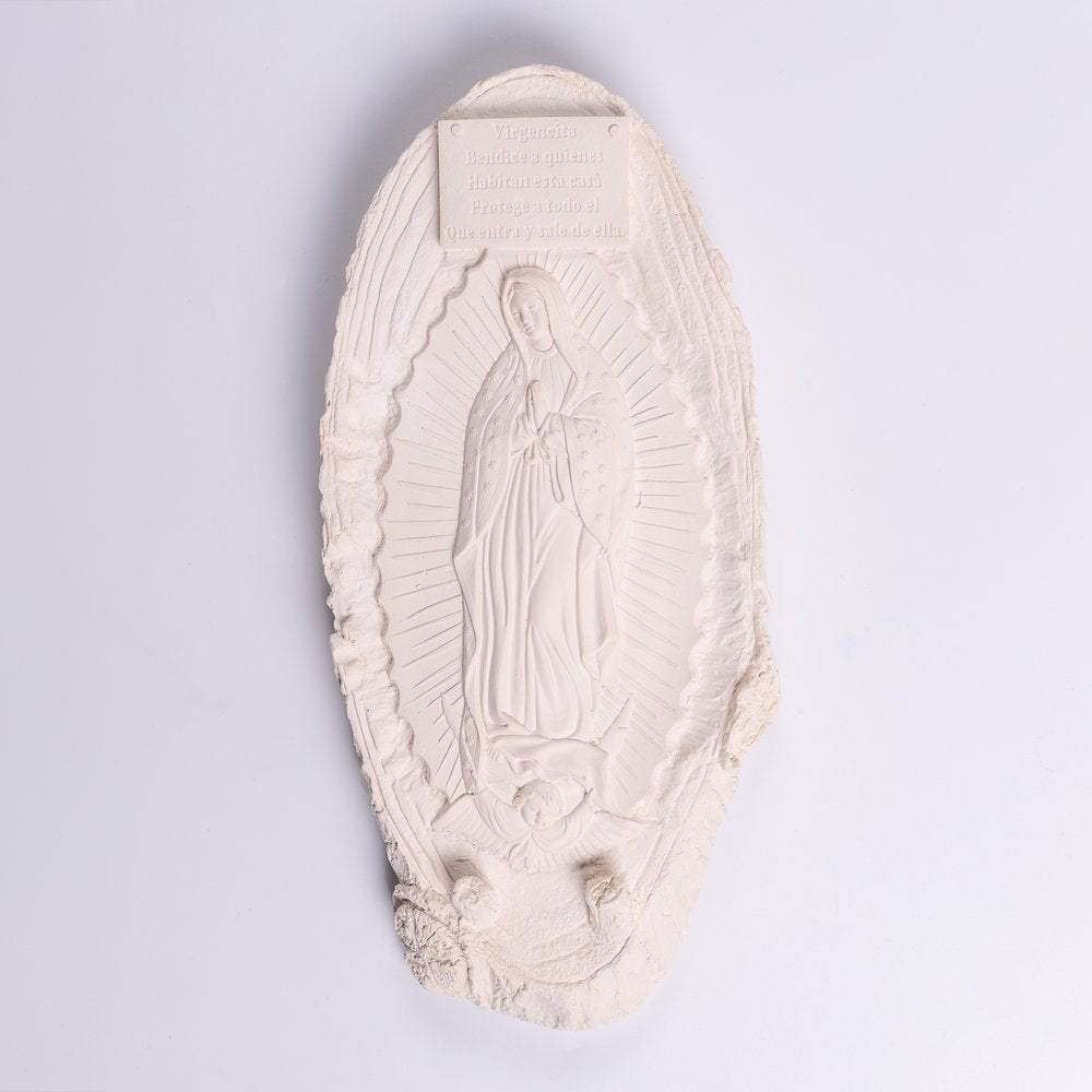 Our Lady of Guadalupe Home Blessing Wall Plaque (Spanish) - 12"