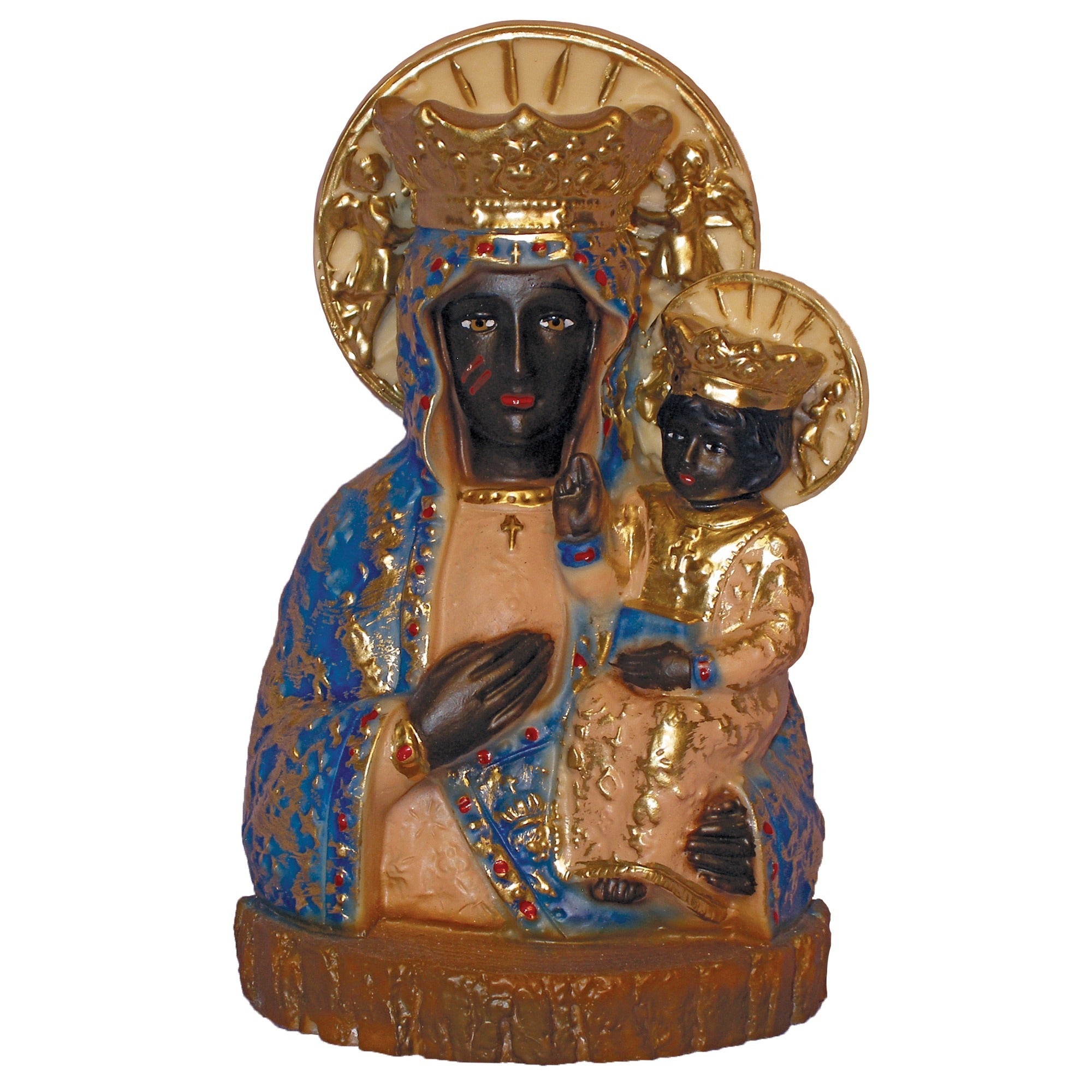 Our Lady Of Czestochowa Bust, 7.75"