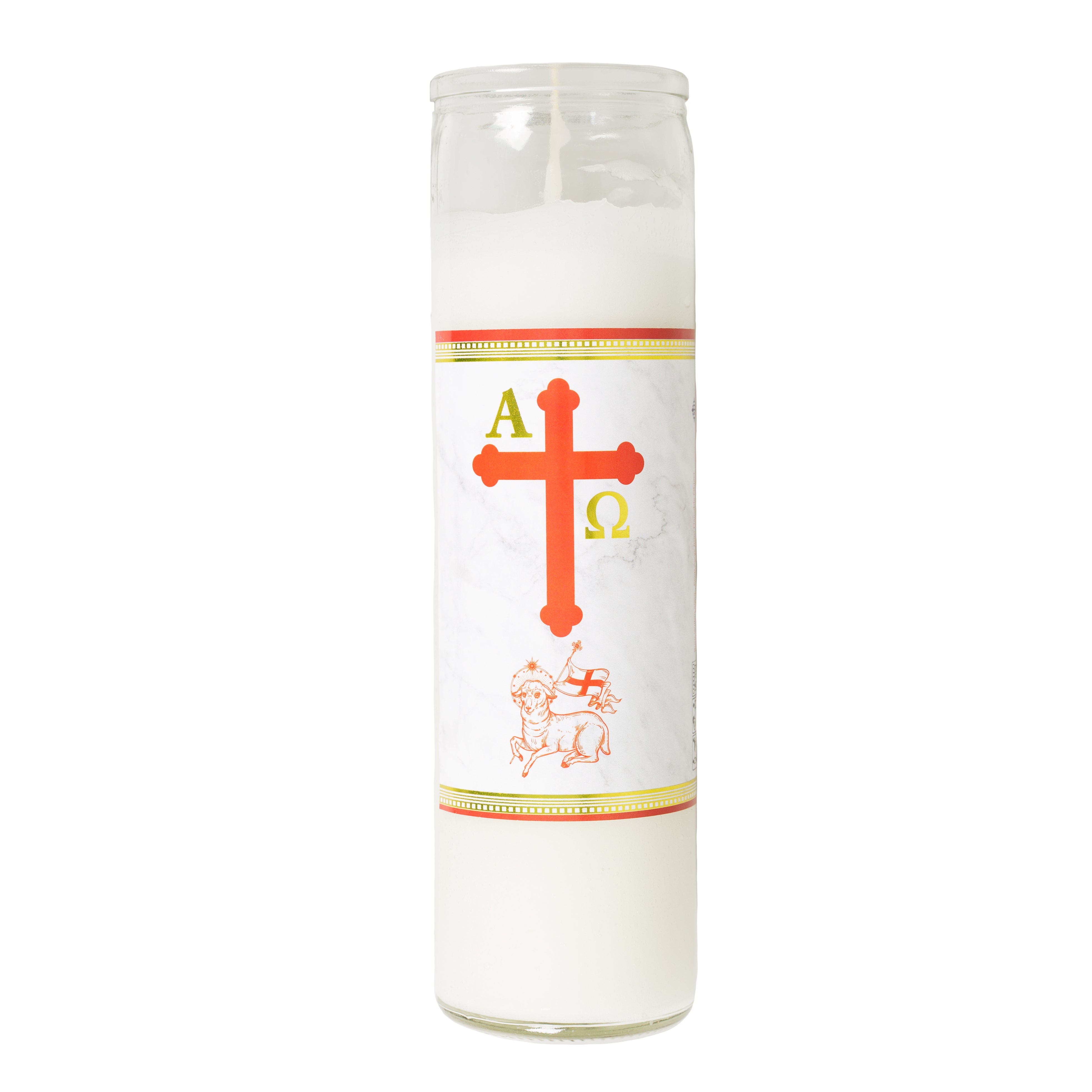Alpha & Omega Devotional 3 Day Candle