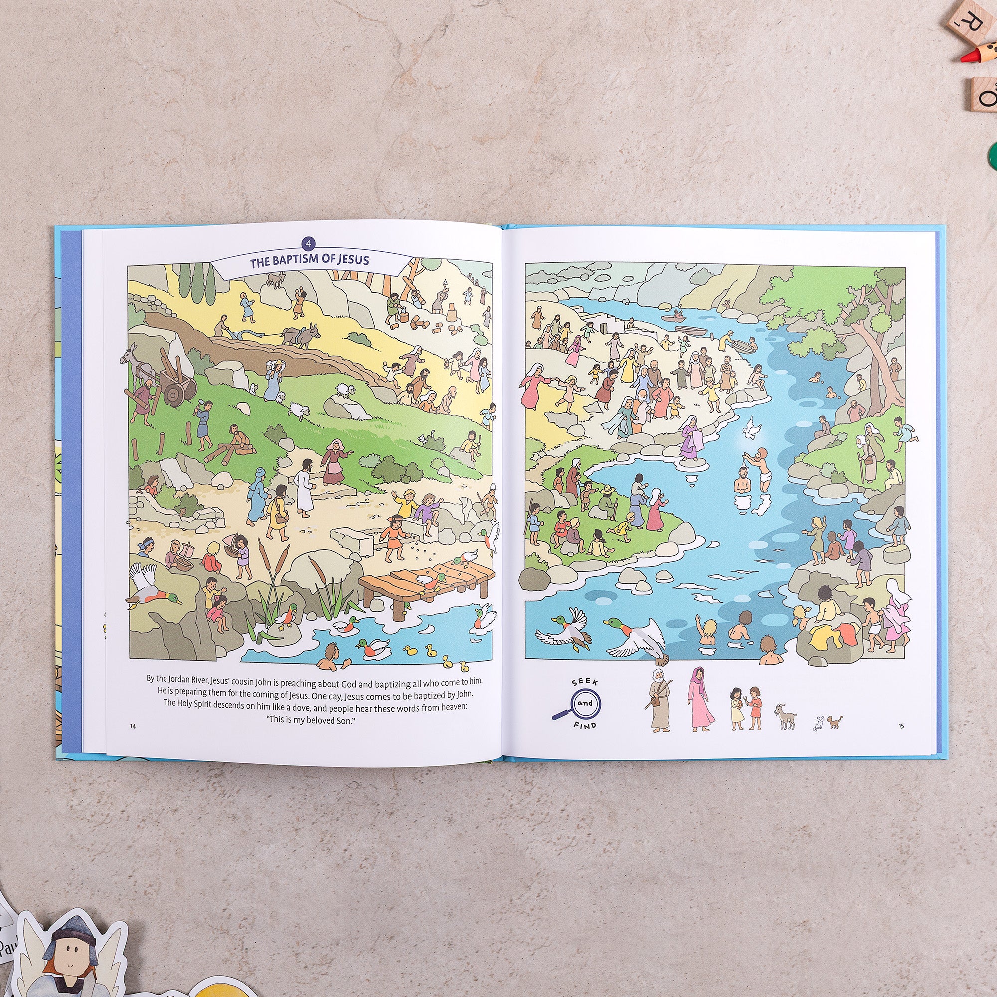 The Life of Jesus: Seek and Find Series (Book 1)