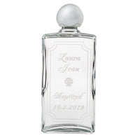 Personalized Baptism Holy Water Bottle