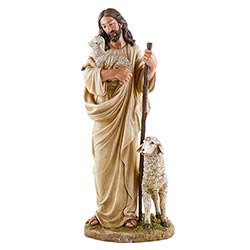 Good Shepherd Indoor Statue - 24"