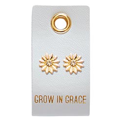 Grow in Grace Flower Earrings