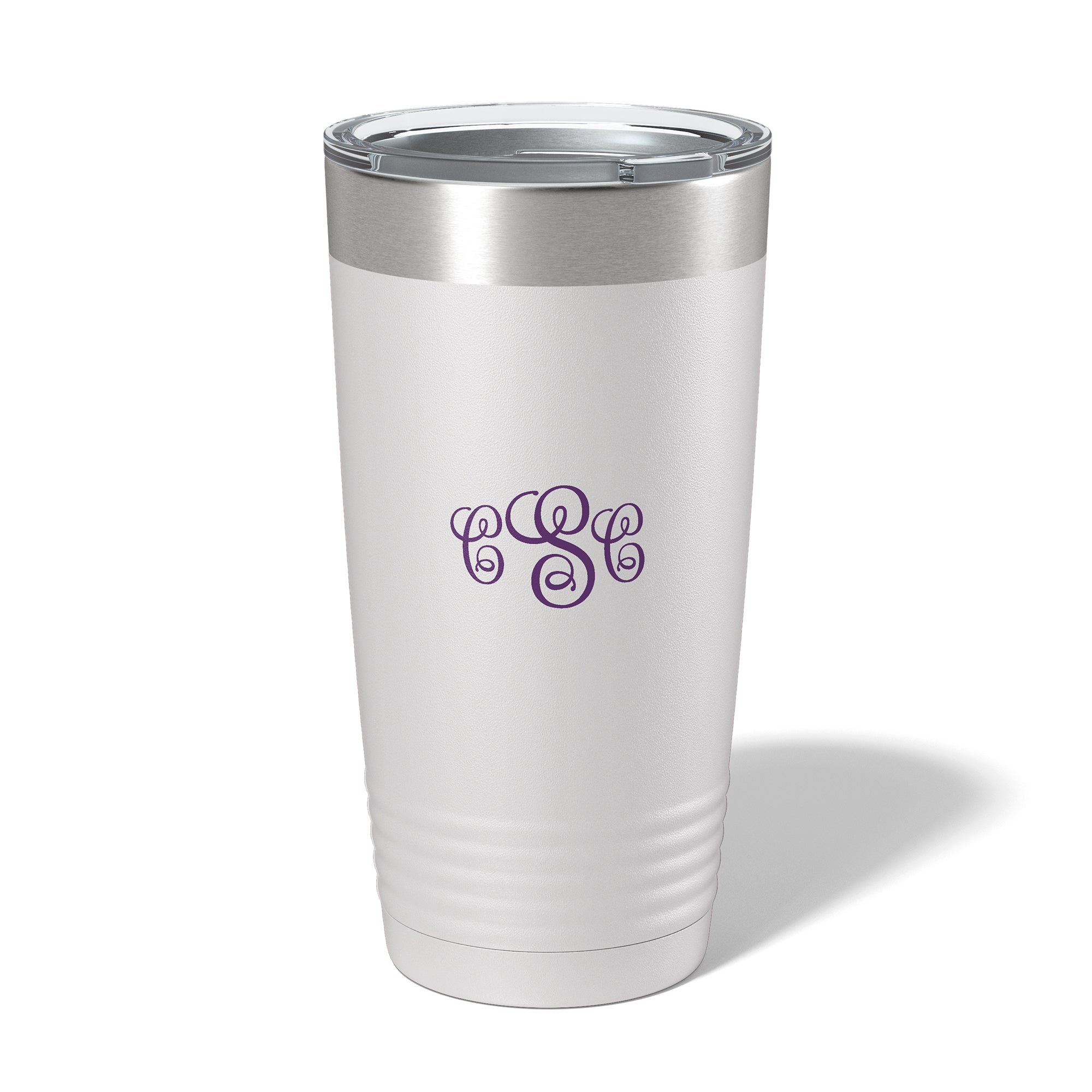 If You Seek Patience Insulated White 20 oz. Tumbler
