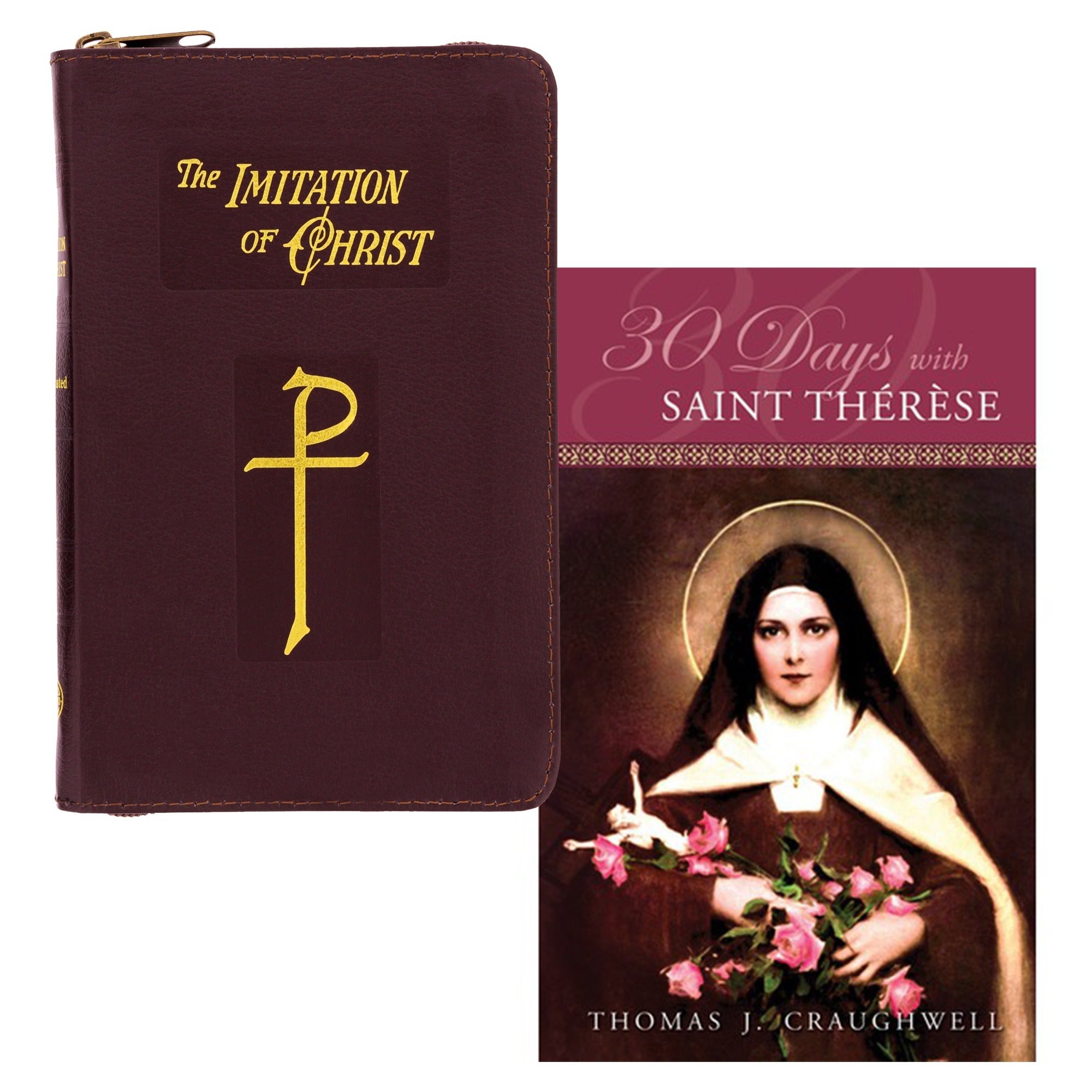 The Imitation of Christ & 30 Days with Saint Therese (2 Book Set)