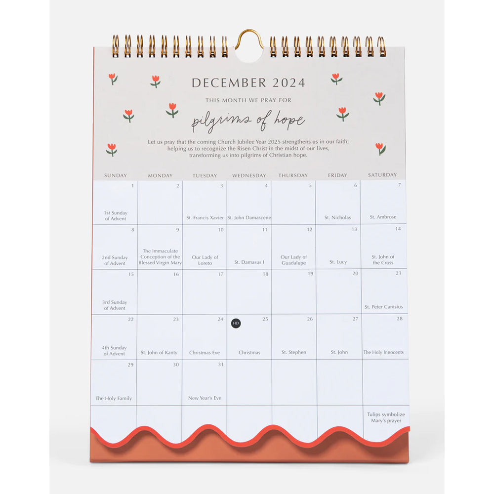 Be A Heart - Liturgical Wall Calendar