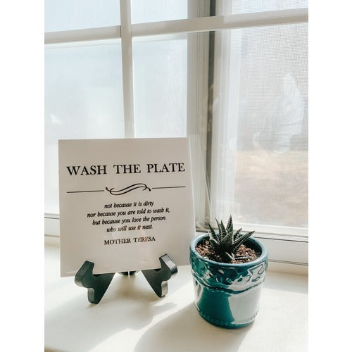 Wash the Plate Tile