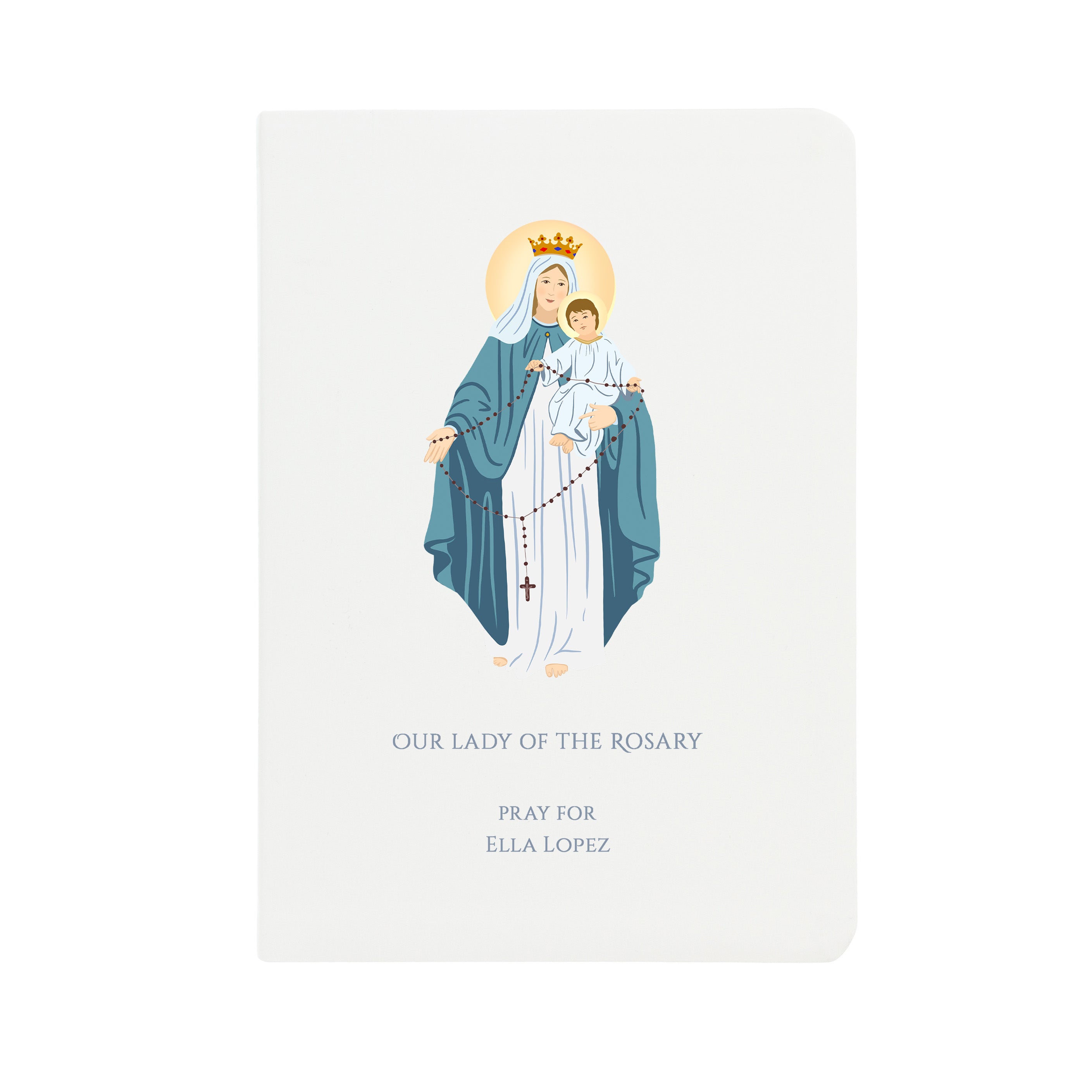 Personalized Our Lady of the Rosary Bible