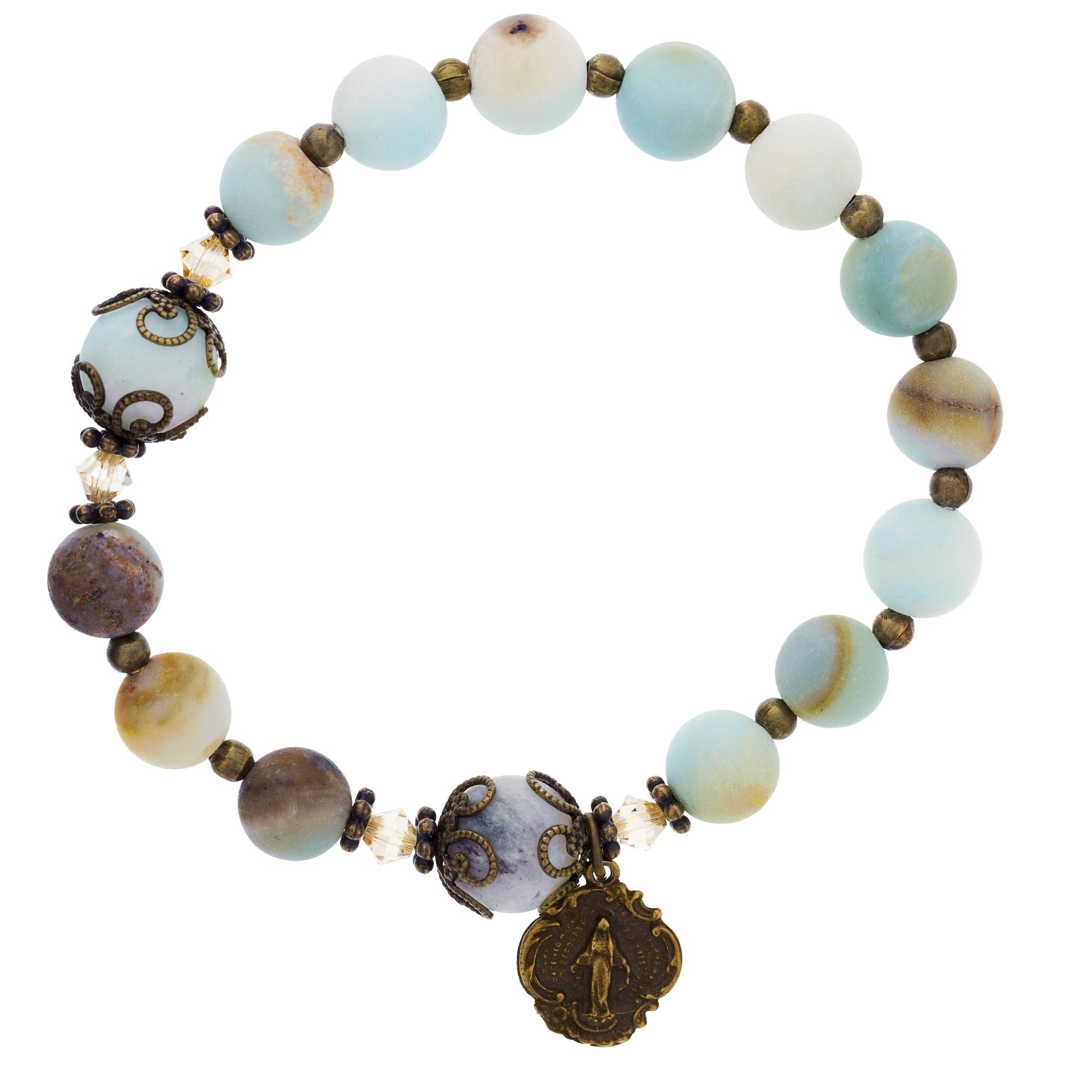 Amazonite Rosary Bracelet