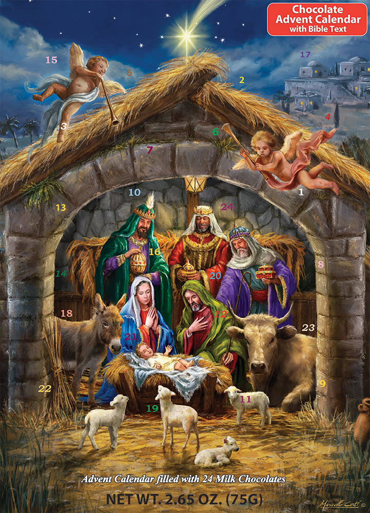 In the Manger Chocolate Advent Calendar