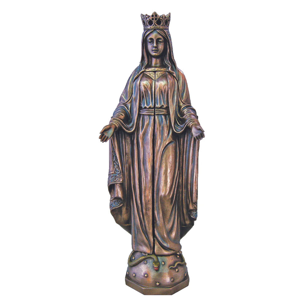 Our Lady of Grace Veronese Triptych 11"