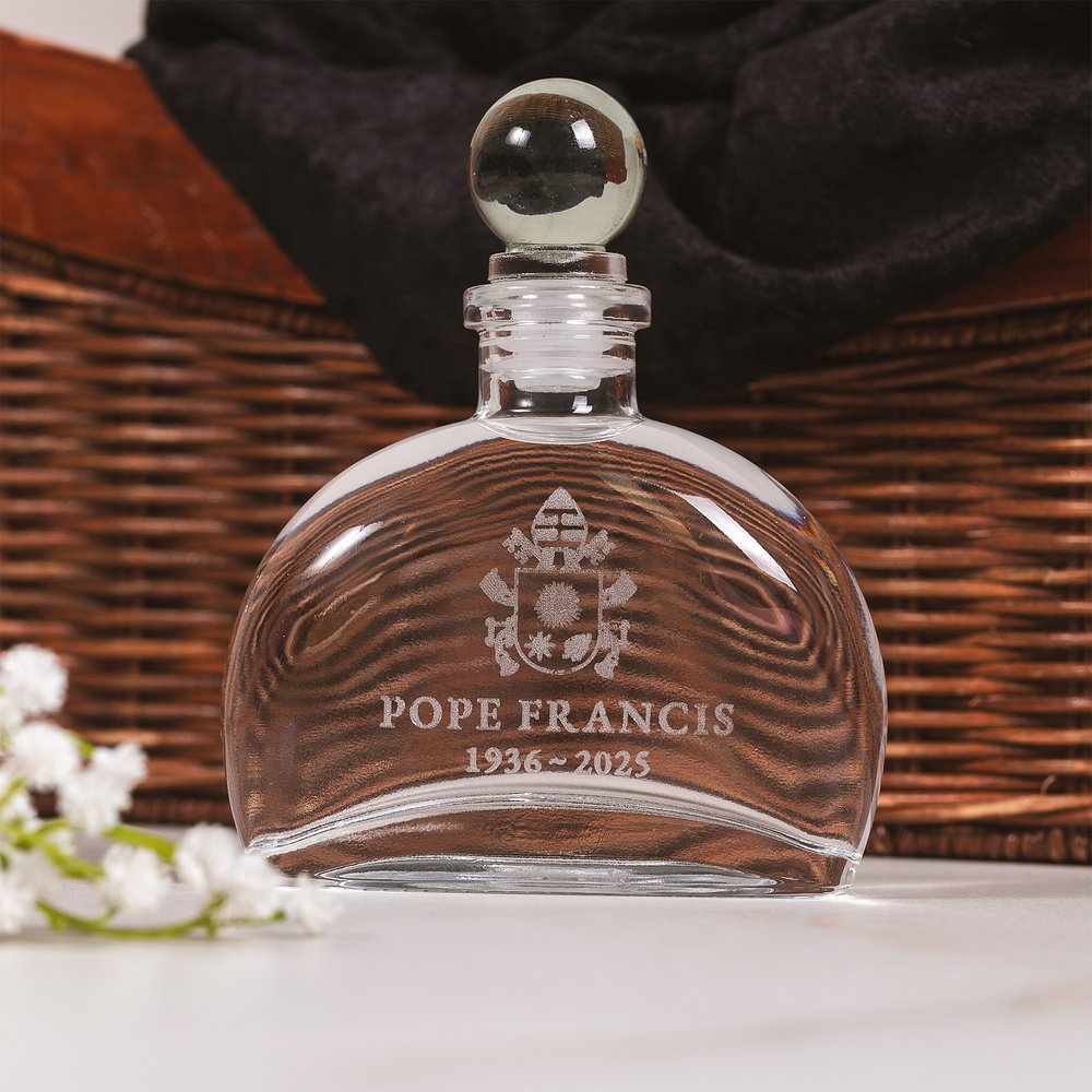 Pope Francis Commemorative Holy Water Bottle