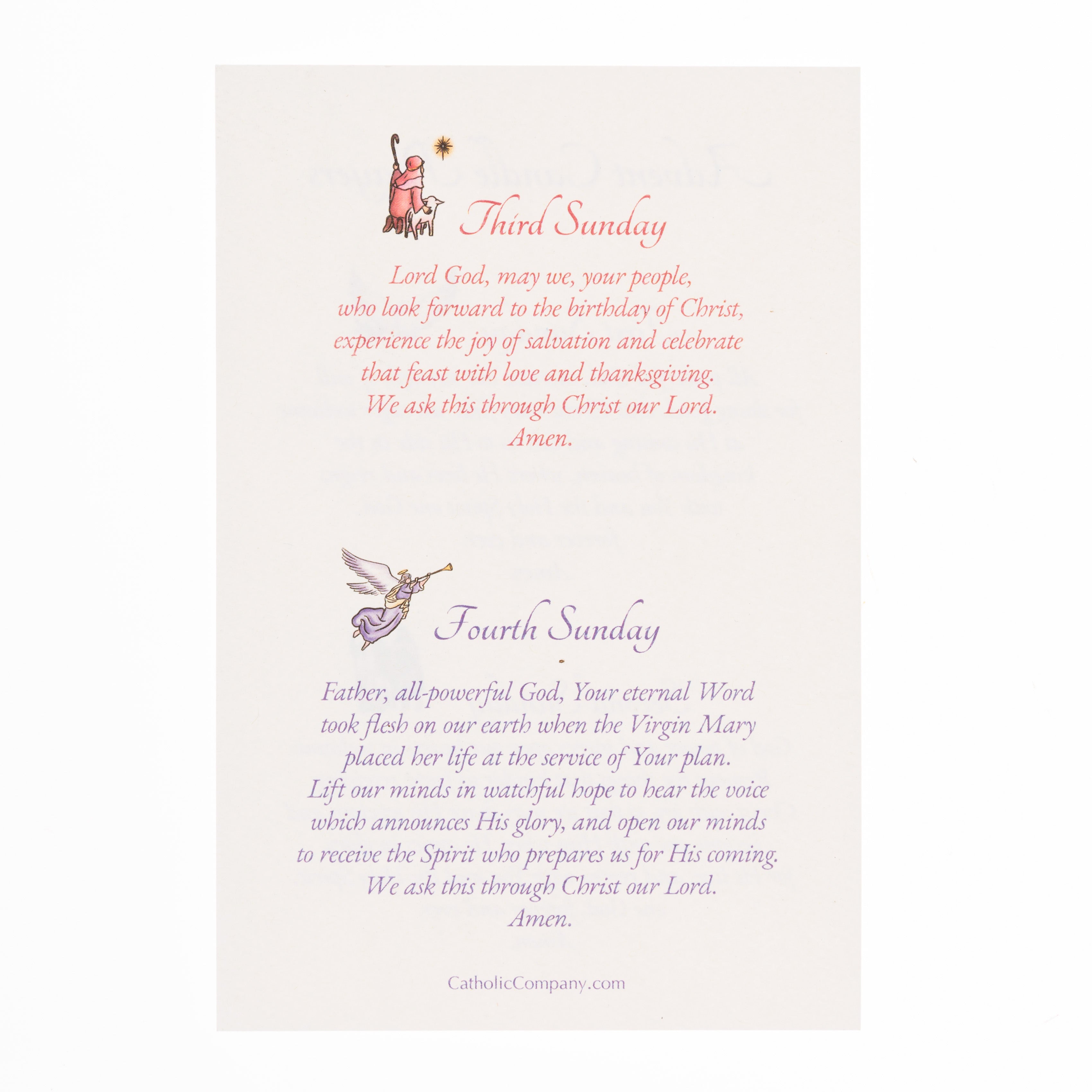 Advent Candles - Set of 4