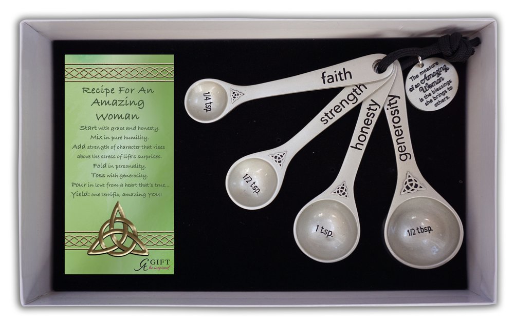 Amazing Irish Woman Measuring Spoons - Set of 4