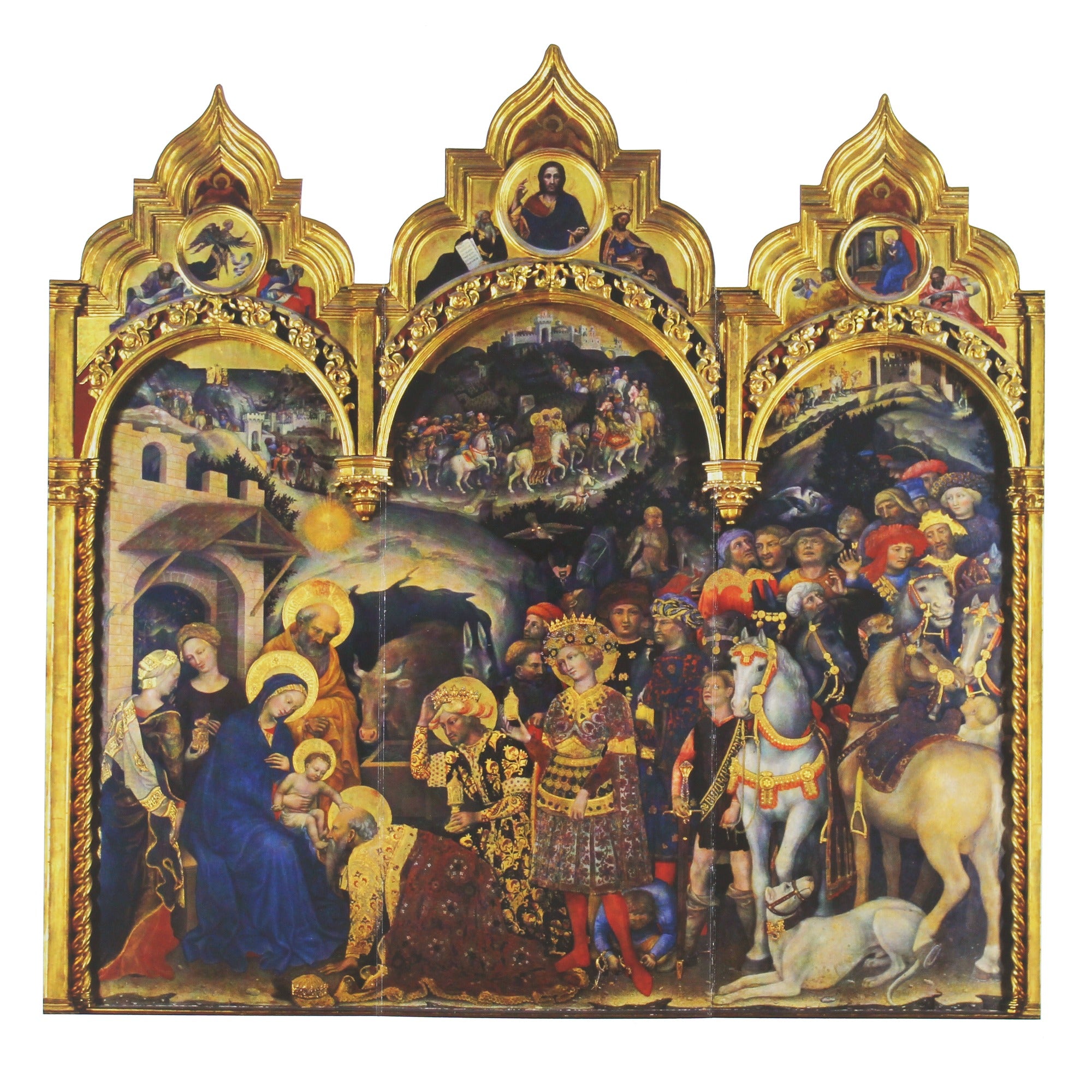 Adoration of the Magi Christmas Cards (12 Pack)