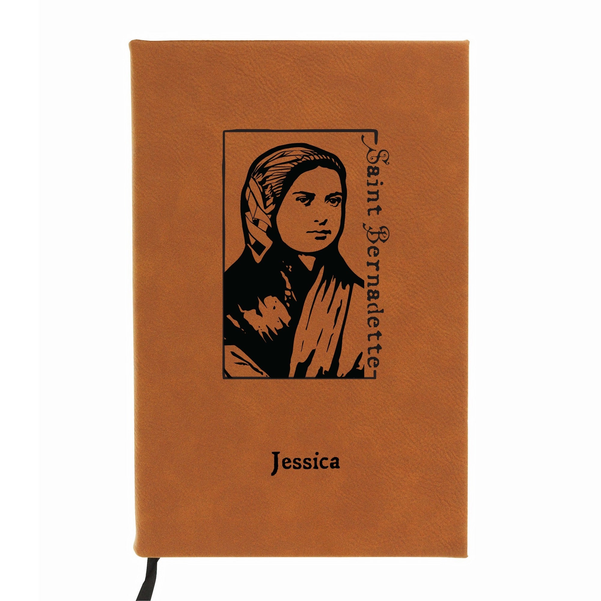 Personalized St. Bernadette Journal